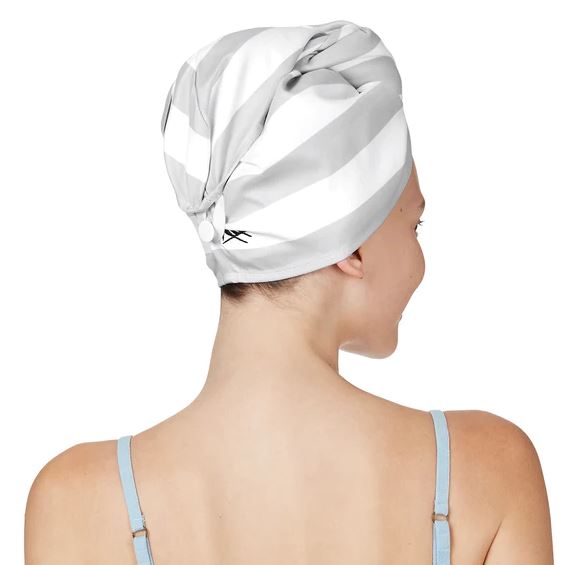 Dock & Bay Quick Dry Hair Towel Wrap - Microfiber Hair Turban for Women & Men - Super Absorbent, Lightweight & Travel-Friendly - Perfect for Post-Shower, Swimming & Gym Workouts
