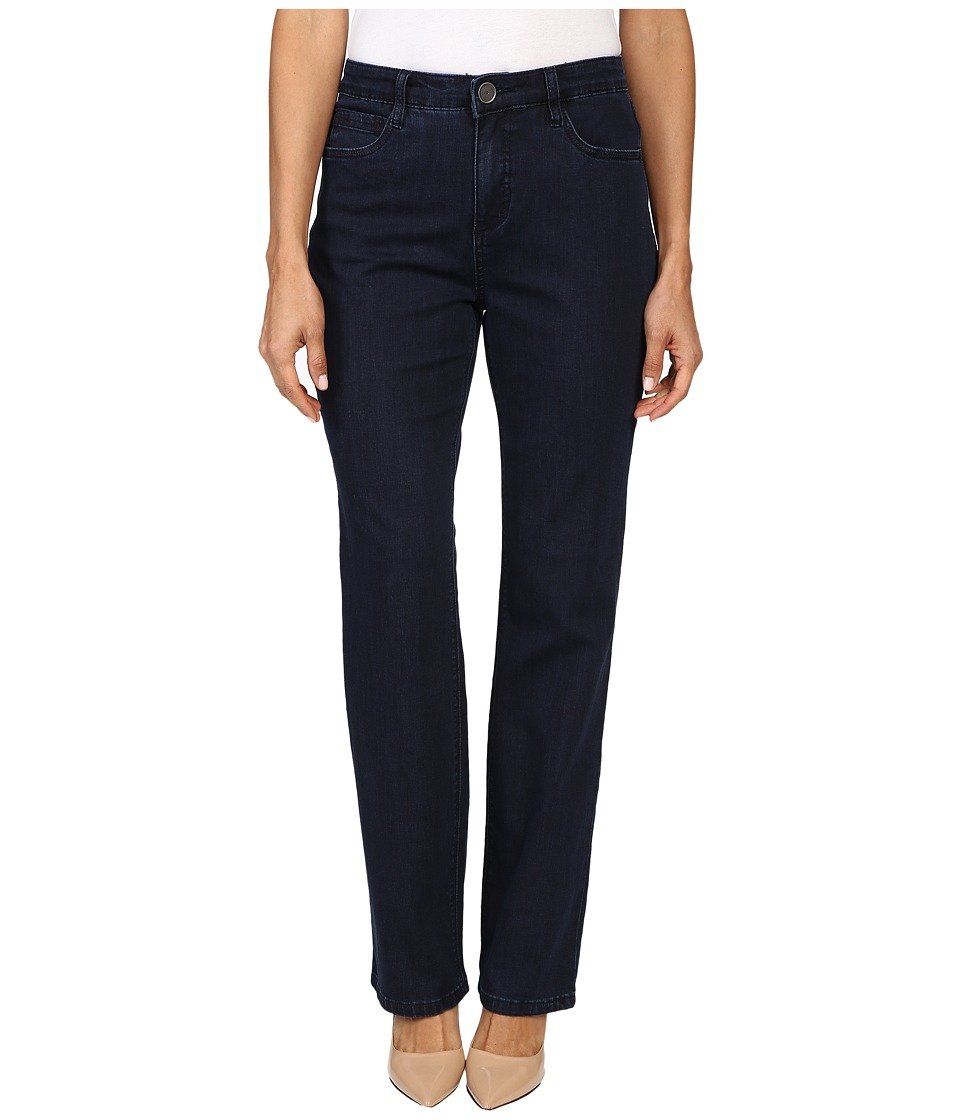 French Dressing Women's Peggy Straight Leg Jeans - High Waist Denim Pants for Casual Wear & Everyday Outfits