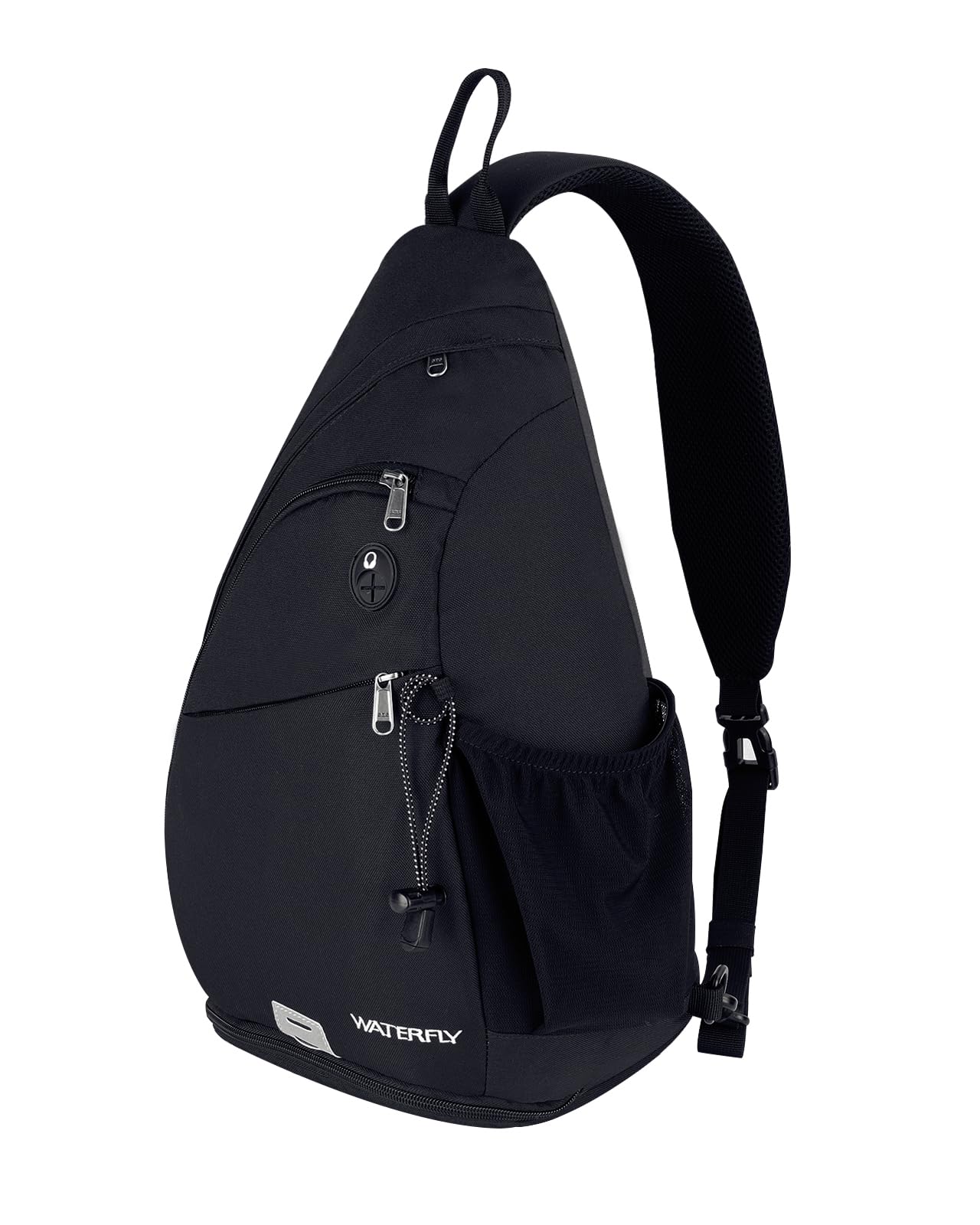 WATERFLY Sling Bag - Lightweight Crossbody Shoulder Backpack for Men & Women - Perfect for Travel, Cycling, Hiking & Daily Use
