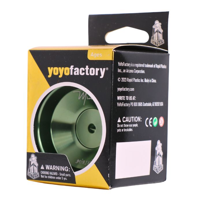 YoYoFactory Miracle v3 Professional Bimetal Yo-Yo - High Performance for Advanced Players - Perfect for Competitions & Trick Mastery