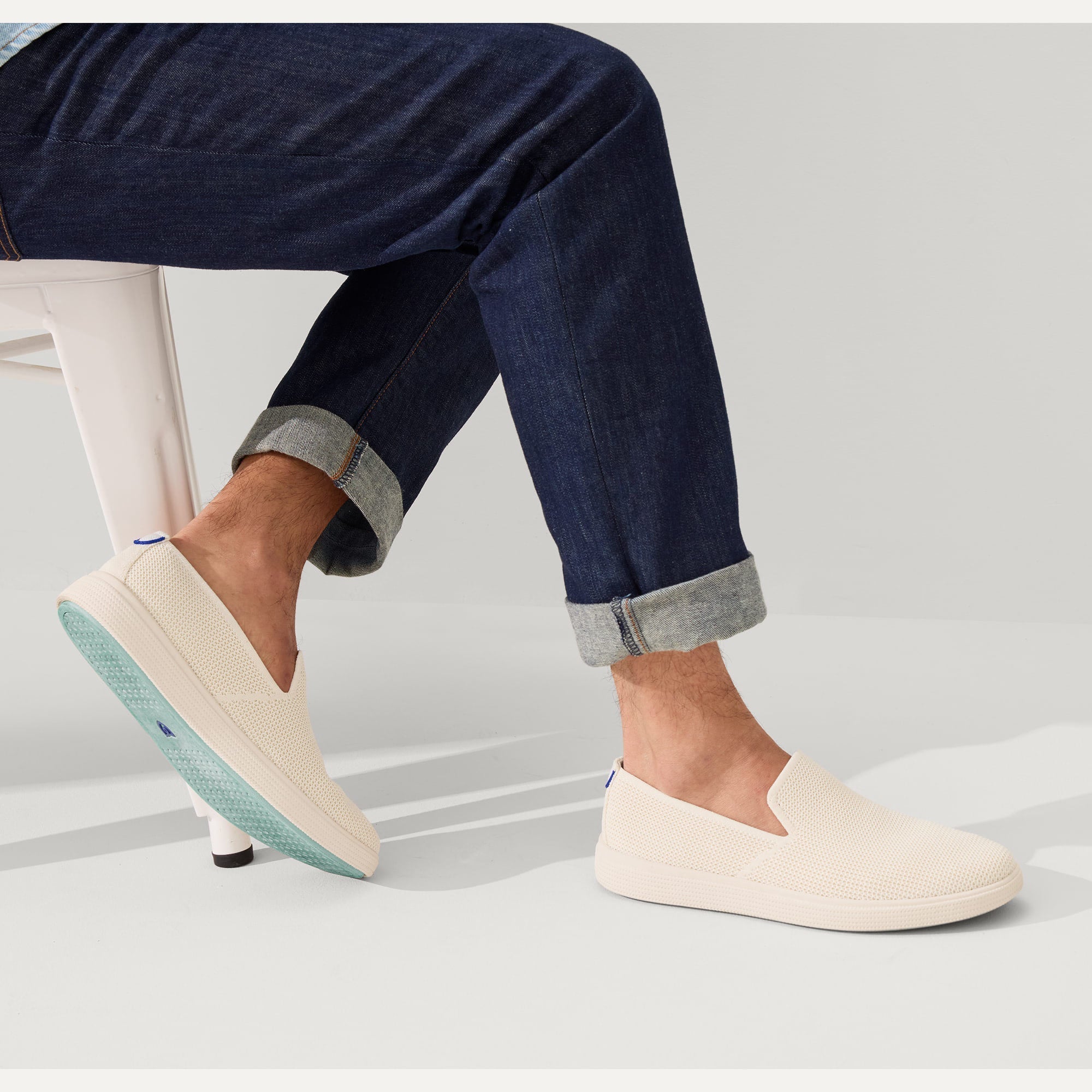 The Ravello Slip On Sneaker - Whitecap | Comfortable & Stylish Casual Shoes for Men & Women | Perfect for Walking, Travel & Everyday Wear