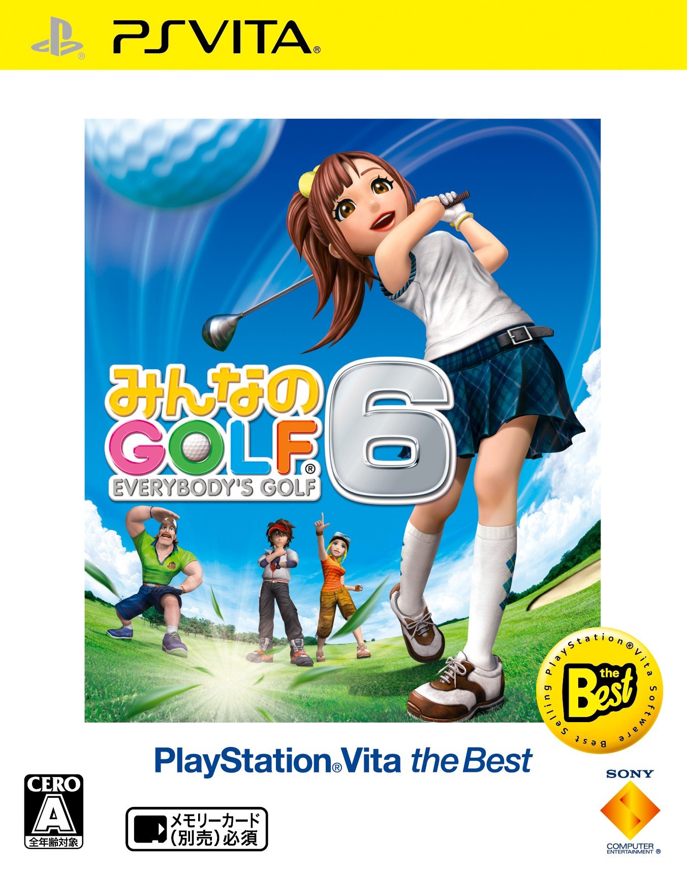 Hot Shots Golf: World Invitational (PlayStation Vita The Best) - Fun Golf Game for Travel & Casual Play