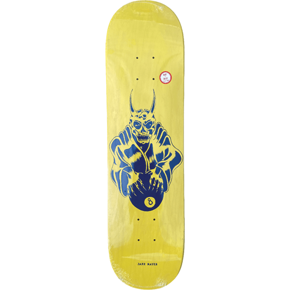 Deathwish Hayes Dealers Choice Skateboard Deck 8.0 - Professional Skateboard for Street & Park Riding | Durable Maple Wood Construction | Deck Only for Custom Setups | Perfect for Skaters & Collectors