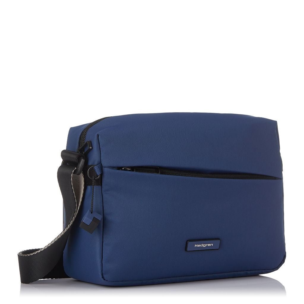 Hedgren Neutron Medium Crossbody Bag in Nuptune Blue | Stylish & Lightweight Travel Purse for Women | Perfect for Daily Commute, Shopping & Travel