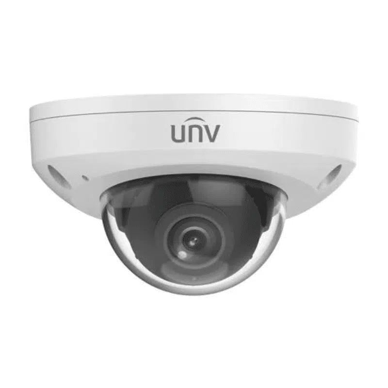 Uniview IPC314SB-ADF28K 4MP HD M12 Lens 2.8mm Fixed Mini Dome Security Camera with Intelligent LightHunter IR Technology - Ideal for Indoor/Outdoor Home & Business Surveillance