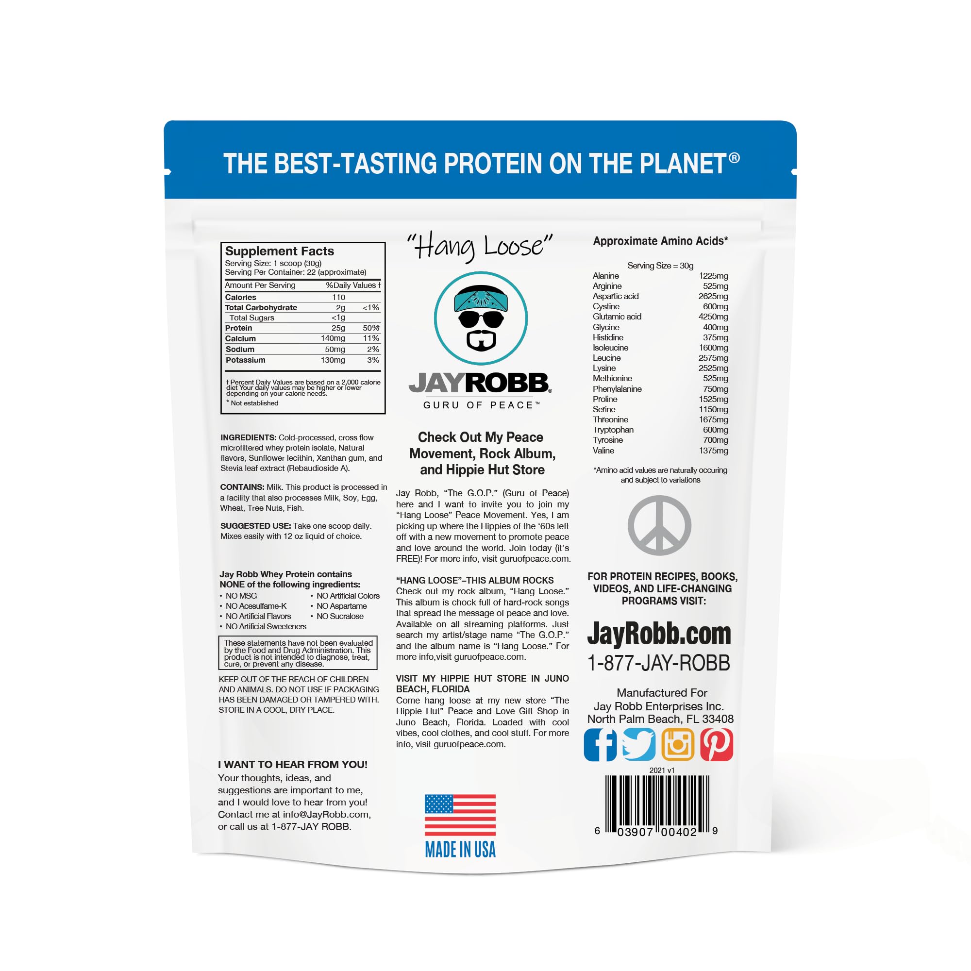 JayRobb Whey Isolate Protein Powder - Low Carb, Keto, Vegetarian, Gluten & Lactose Free, No Sugar, Fat or Soy - Non-GMO Vanilla Flavor (80 oz) | Perfect for Post-Workout Recovery, Weight Loss & Healthy Lifestyle