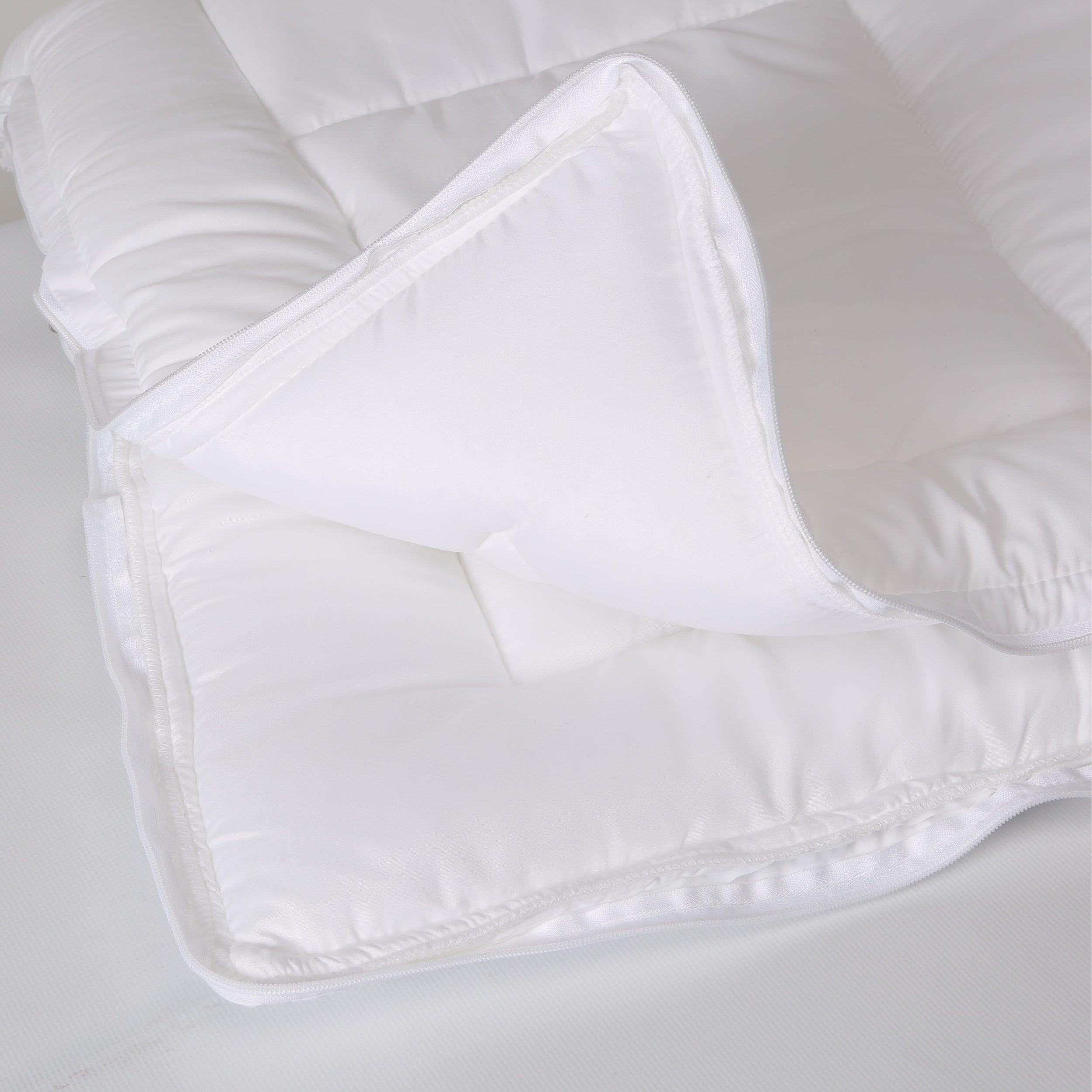 Premium Dual Layer Mattress Topper for Back Pain Relief - Cooling Gel Memory Foam & Supportive Base - Queen Size Bed Comfort Upgrade for Side Sleepers & Hot Sleepers - Perfect for Guest Rooms & Master Bedrooms