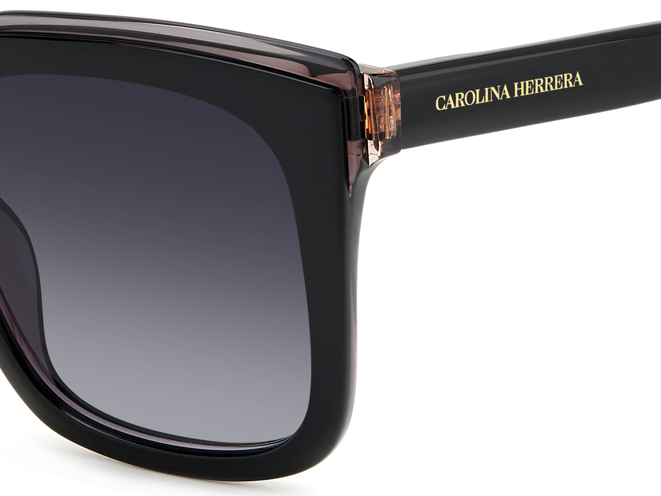 Carolina Herrera HER 0249/G/S Gold-Tone Sunglasses for Women - Luxury Fashion Shades for Everyday Wear & Outdoor Activities