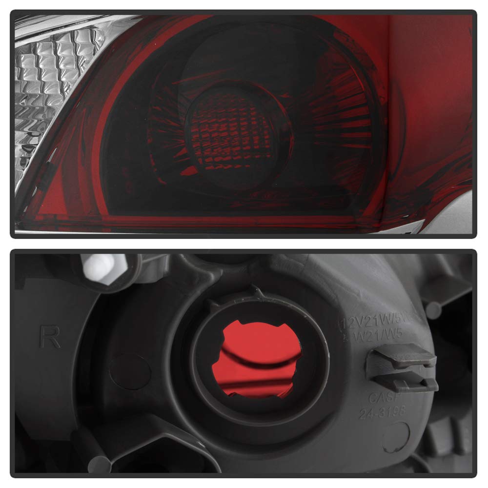 Smoke Tinted Replacement Tail Brake Lights Set Compatible for Nissan Altima 2013-2015 4-Door Sedan - Enhanced Visibility & Style for Night Driving & Custom Car Upgrades