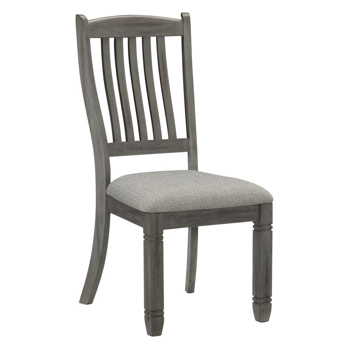 Granby Grey Collection Side Chairs - Set of 2 Modern Dining Chairs for Kitchen, Dining Room & Office - Comfortable & Stylish Seating Solution
