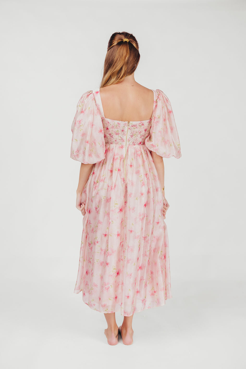 Harlow Maxi Dress in Pink - Bump Friendly Maternity & Inclusive Sizing (S-3XL) | Flowy Summer Dress for Beach, Wedding & Casual Wear