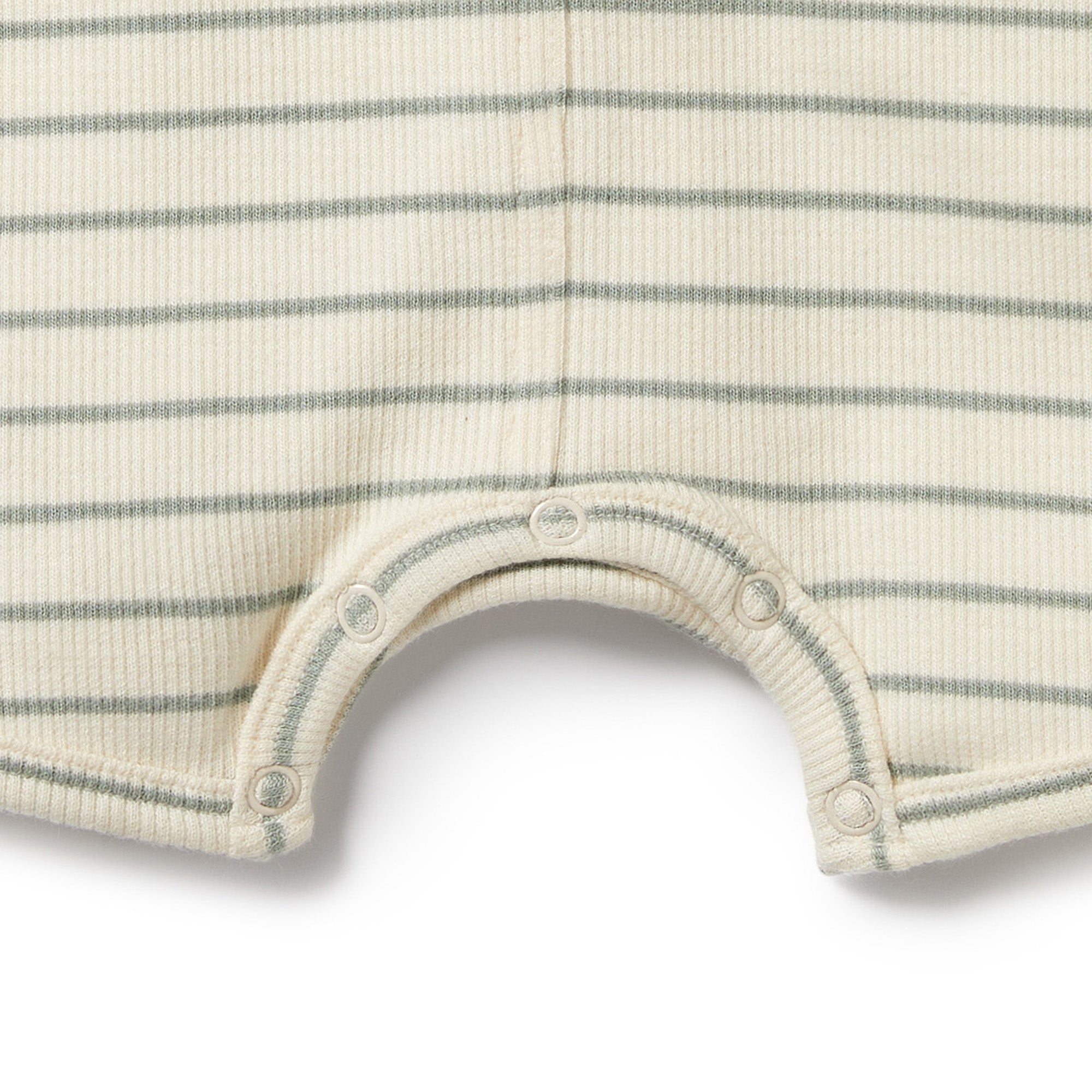 Organic Cotton Henley Growsuit for Babies | Soft & Breathable Infant Romper | Perfect for Playtime, Naptime & Everyday Wear