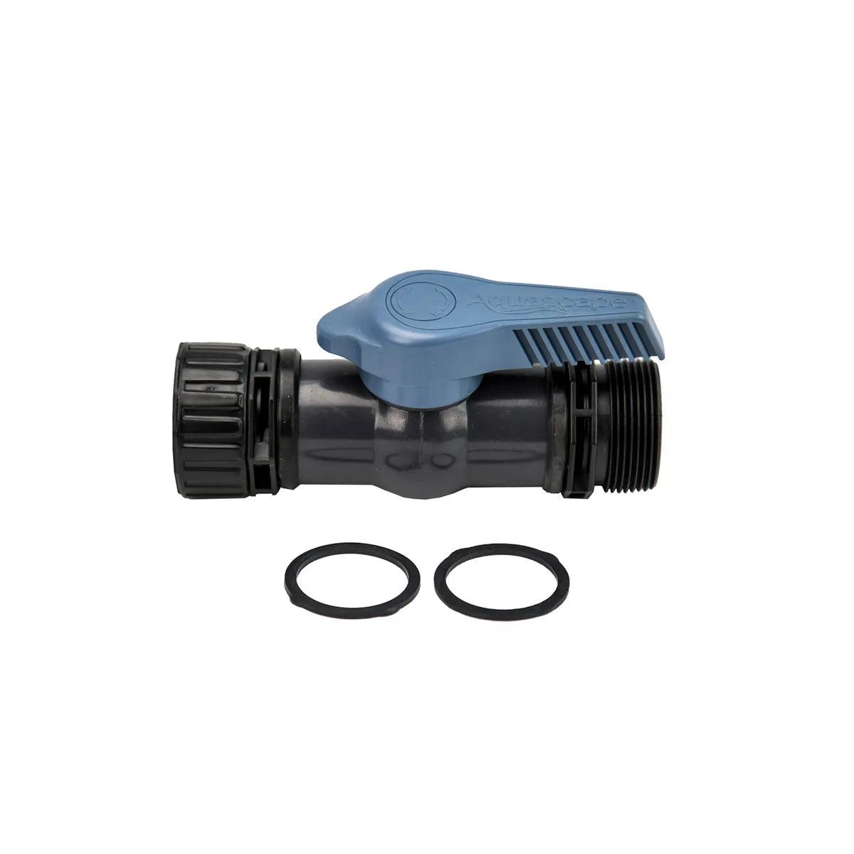 UltraKlean™ 2000/3500 Pond Filter Discharge Shutoff Valve Kit - Premium Water Flow Control for Koi Ponds & Garden Fountains - Perfect for Maintenance & Water Conservation