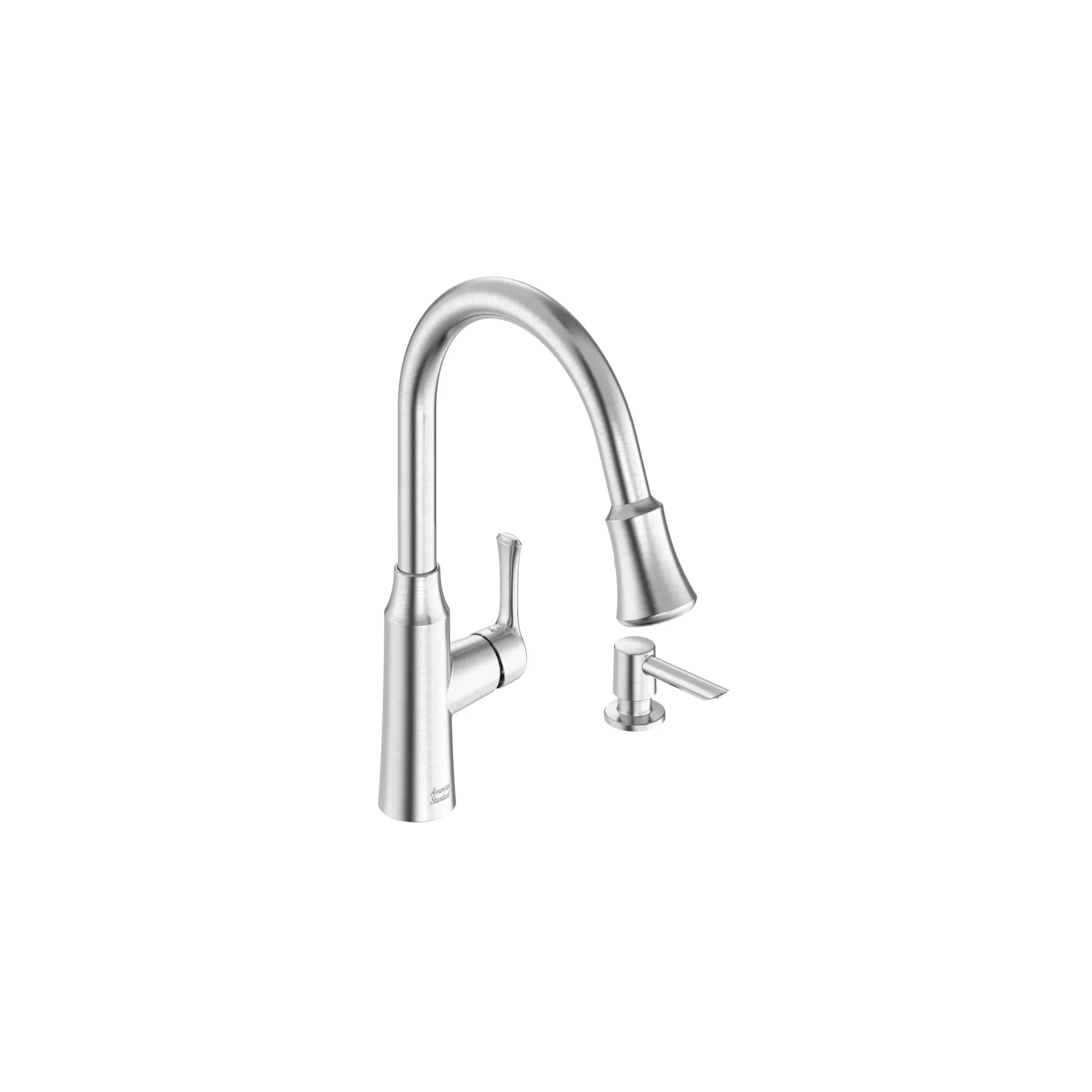 Ellis Pull Down Kitchen Faucet - Modern Stainless Steel Single Handle Sprayer with High Arc Spout for Easy Cleaning | Perfect for Home Kitchen Sink, Dishwashing & Food Prep
