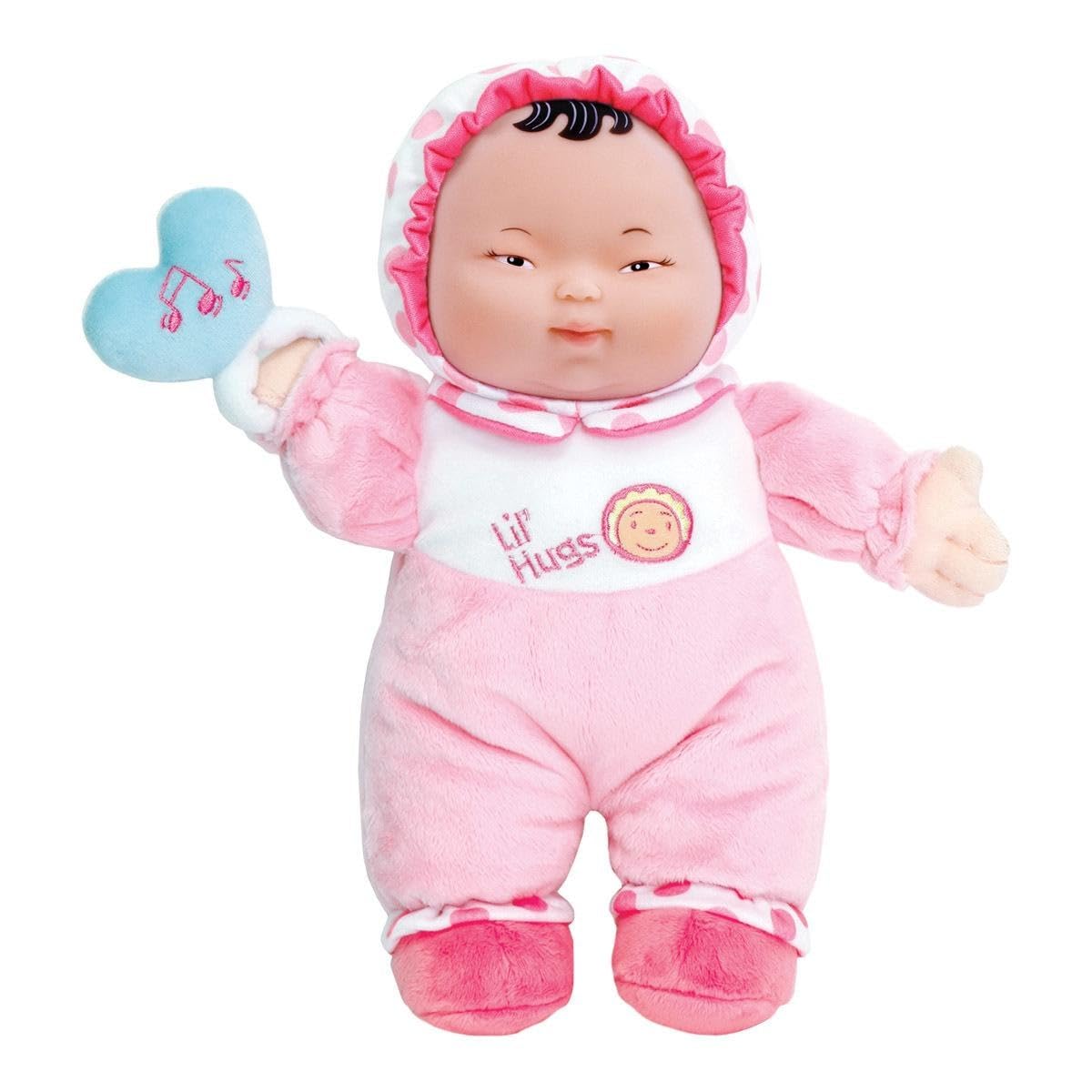 JC Toys Lil' Hugs Soft Body Dolls - 4 Pack of Cuddly Baby Dolls for Kids | Perfect for Pretend Play, Gift Giving & Nursery Decor