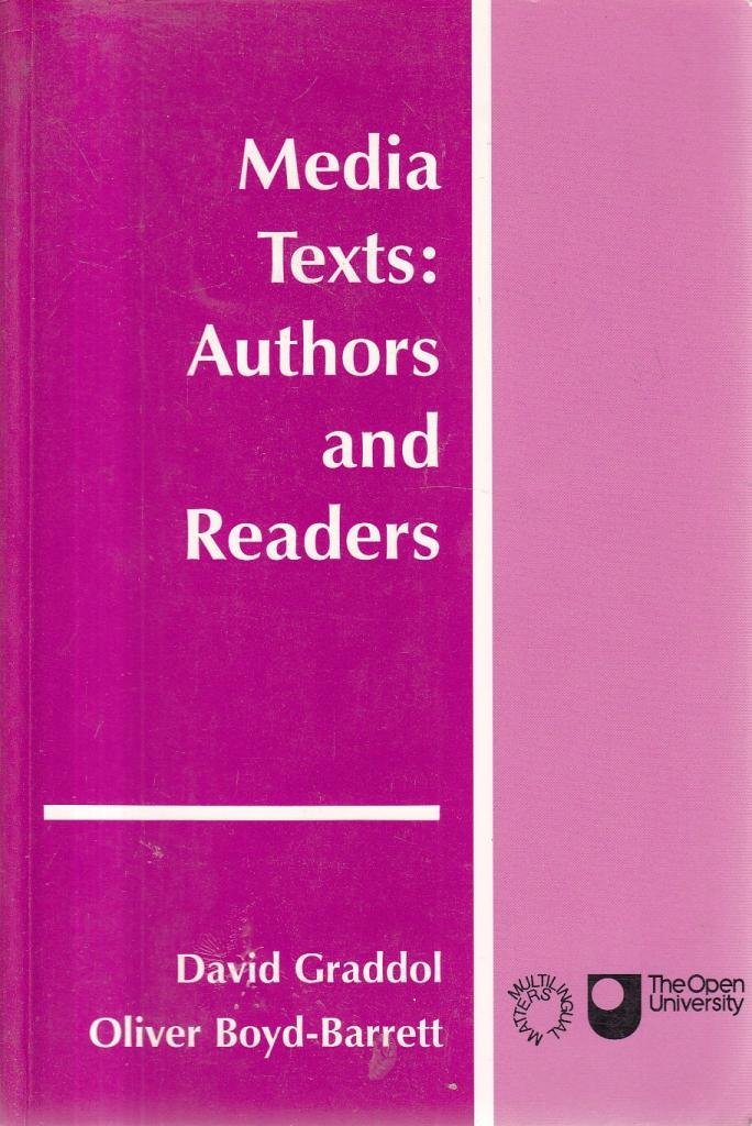 Media Texts: Authors and Readers - Open University Books for Literature Studies & Academic Research | Perfect for College Courses, Book Clubs & Self-Learning