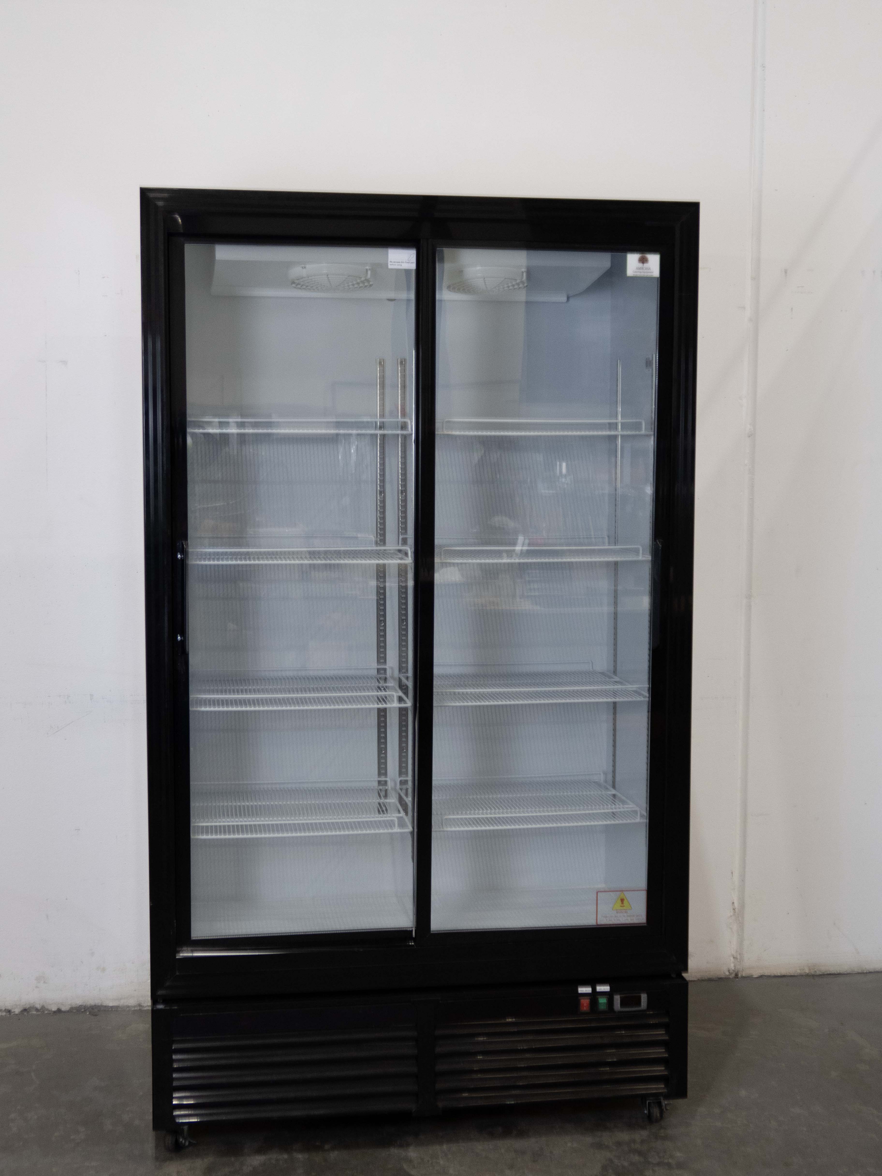 Amroha LGF 1000S Upright Refrigerator - 18.2 Cu. Ft. Energy Star Rated Commercial Fridge for Restaurants, Bars, and Convenience Stores