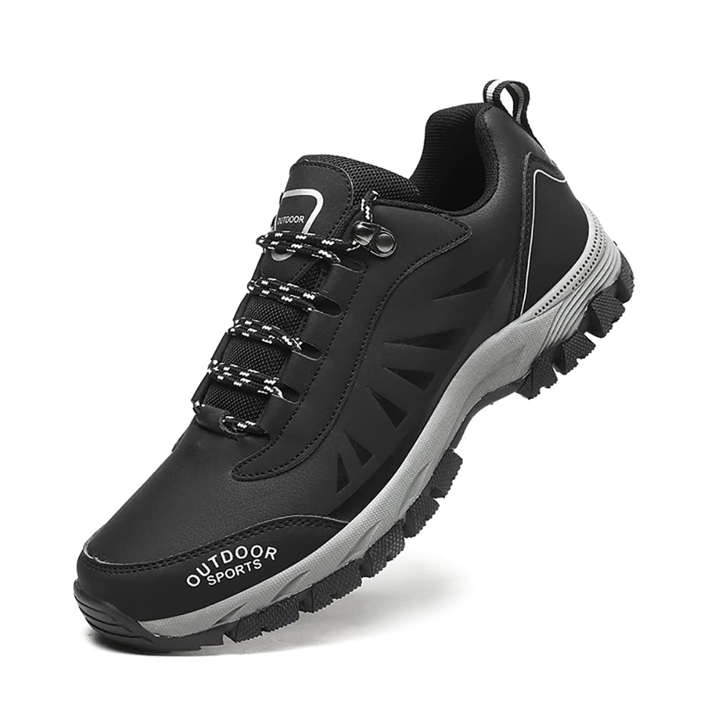Men's Waterproof Hiking Shoes - Lightweight Outdoor Athletic Sneakers for Camping, Trekking & Trail Running - Durable Non-Slip Hiking Footwear for Men