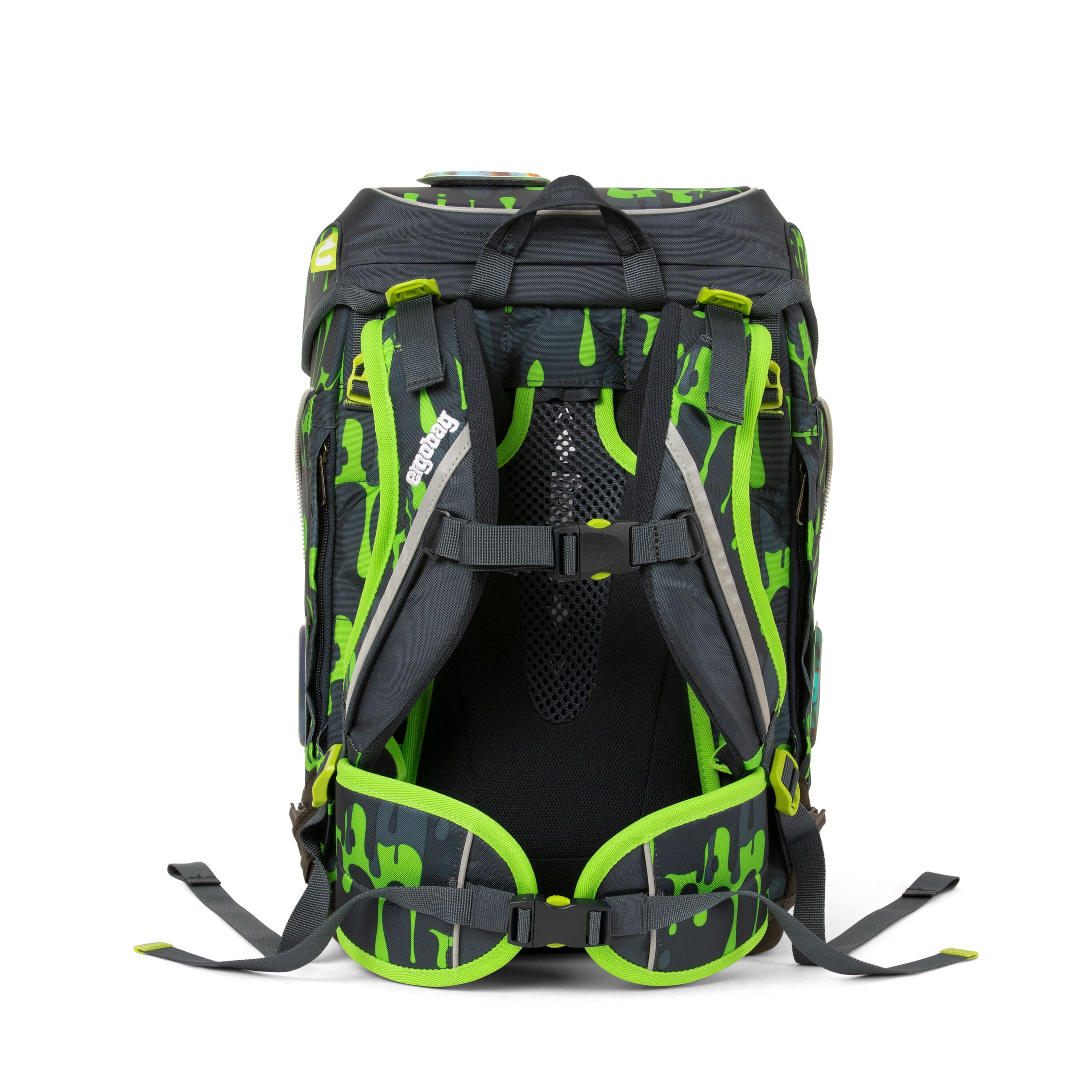 Ergobag SET Cubo 5-Piece School Backpack with Glibbbär - Perfect for Kids' School, Travel & Outdoor Adventures