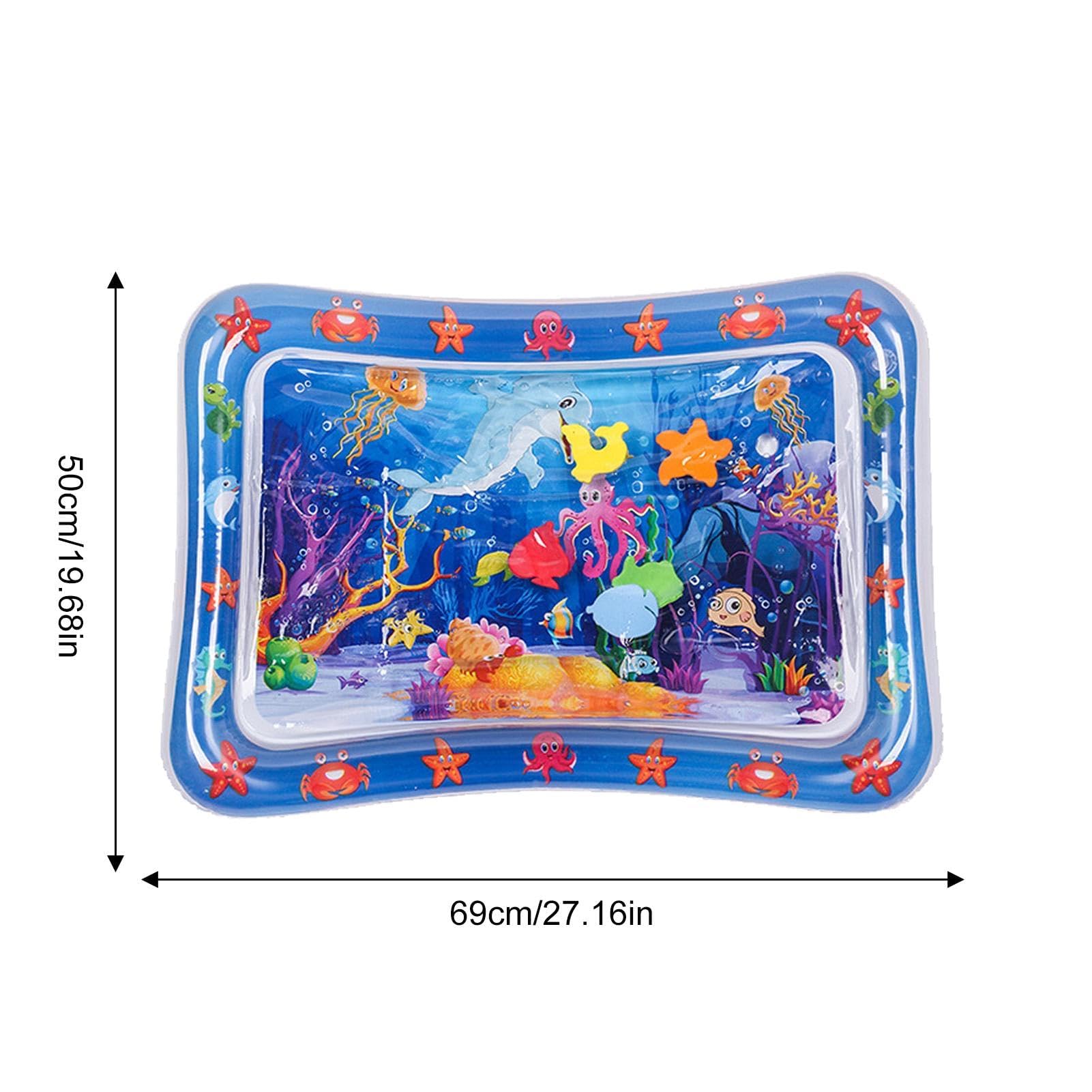 Premium Thickened Cat Water Play Mat - Interactive Sensory Toy for Indoor Cats - Encourages Self Play & Hydration - Perfect for Boredom Relief & Mental Stimulation at Home