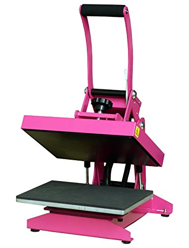 XGATML Pink Craft Heat Press Machine for T-Shirts, Mugs, Hats - Durable & Easy to Use with Warranty & US Support - Perfect for DIY Projects, Small Business, Home Crafting
