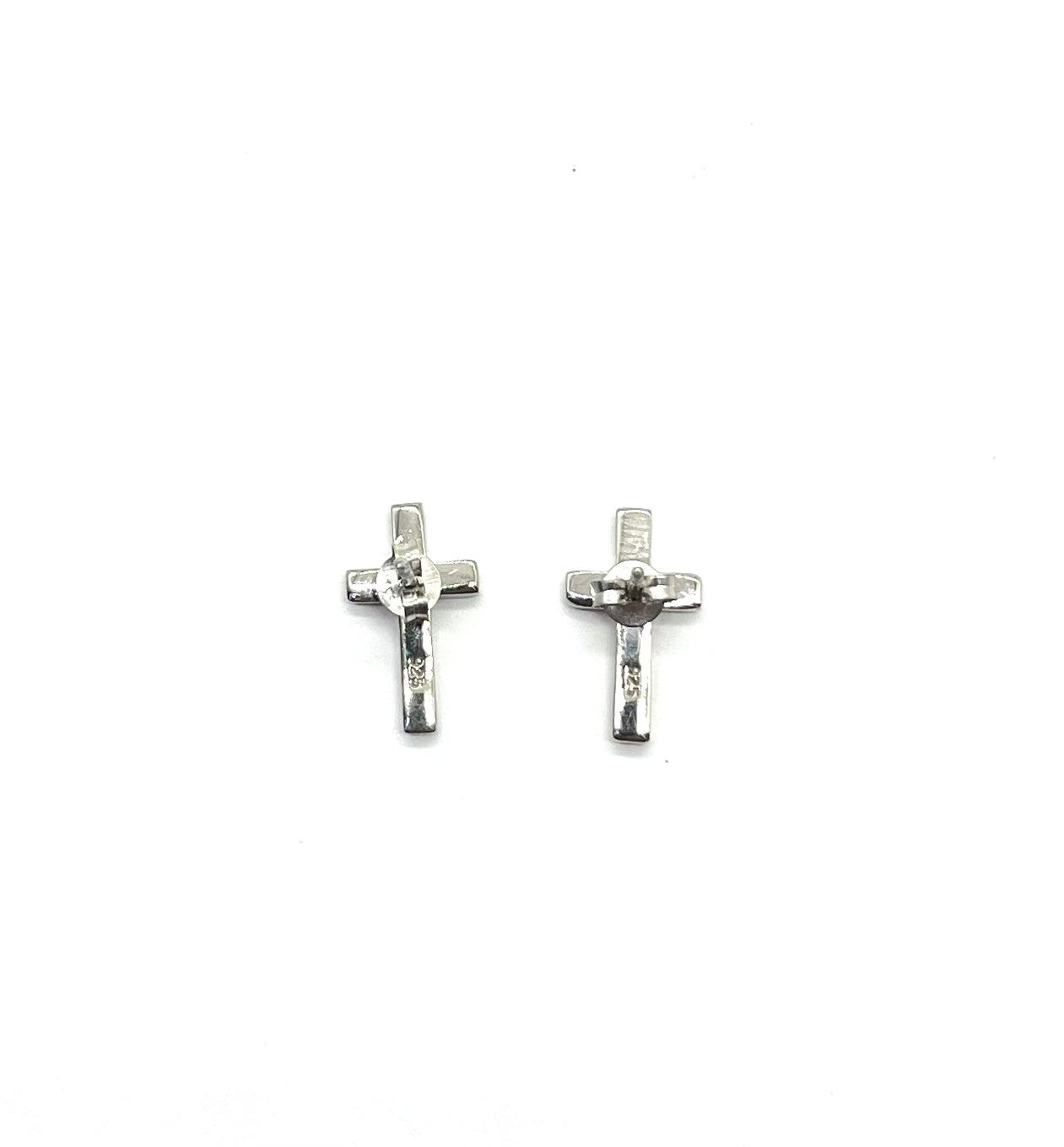 Sterling Silver Cross Post Earrings for Women - Hypoallergenic Religious Jewelry Gift - Perfect for Church, Weddings & Everyday Wear