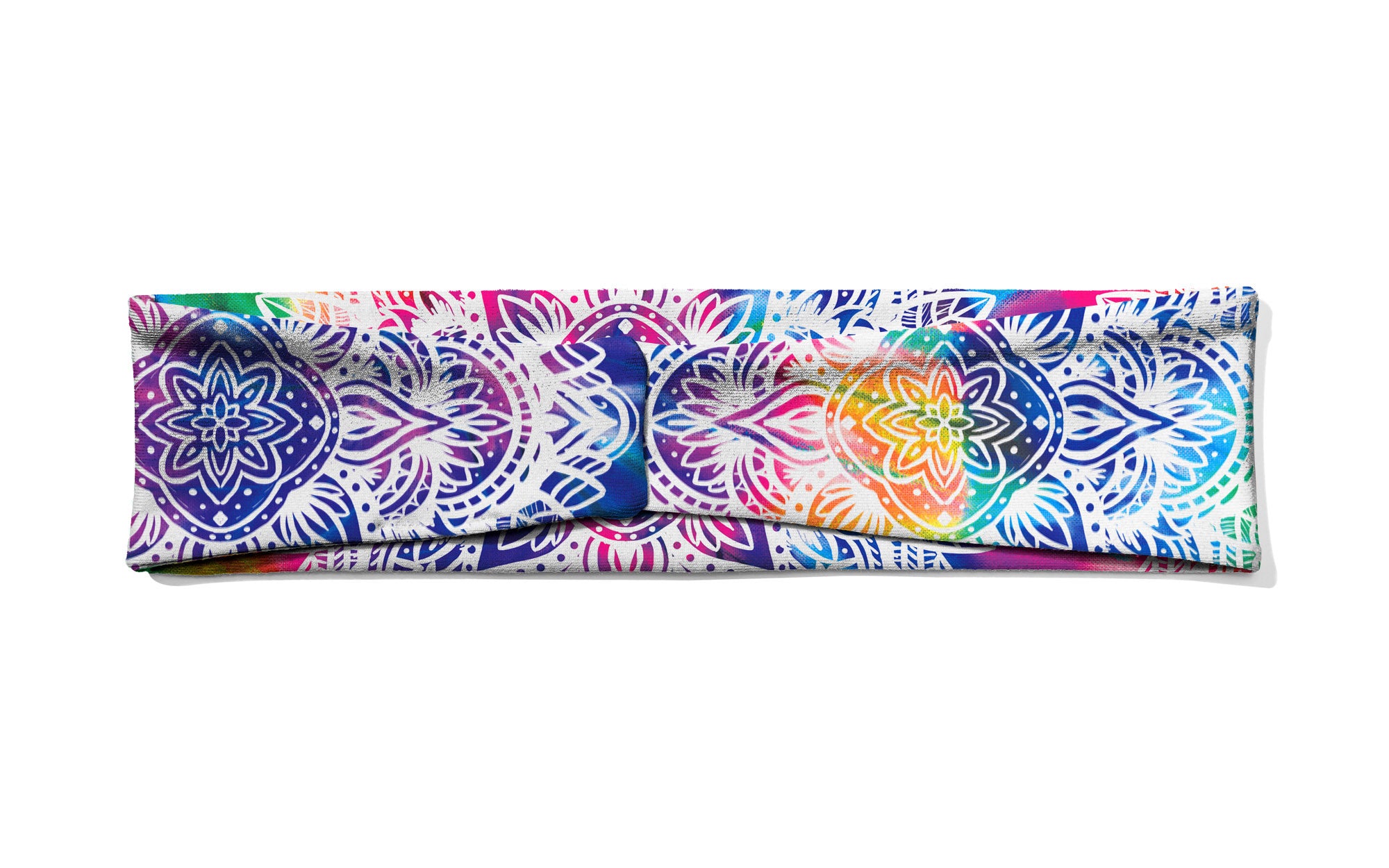 Infinity Headband for Women & Men - Adjustable Soft Stretch Head Wrap for Yoga, Running, Workout & Sports - Non-Slip Hair Band for Active Lifestyles