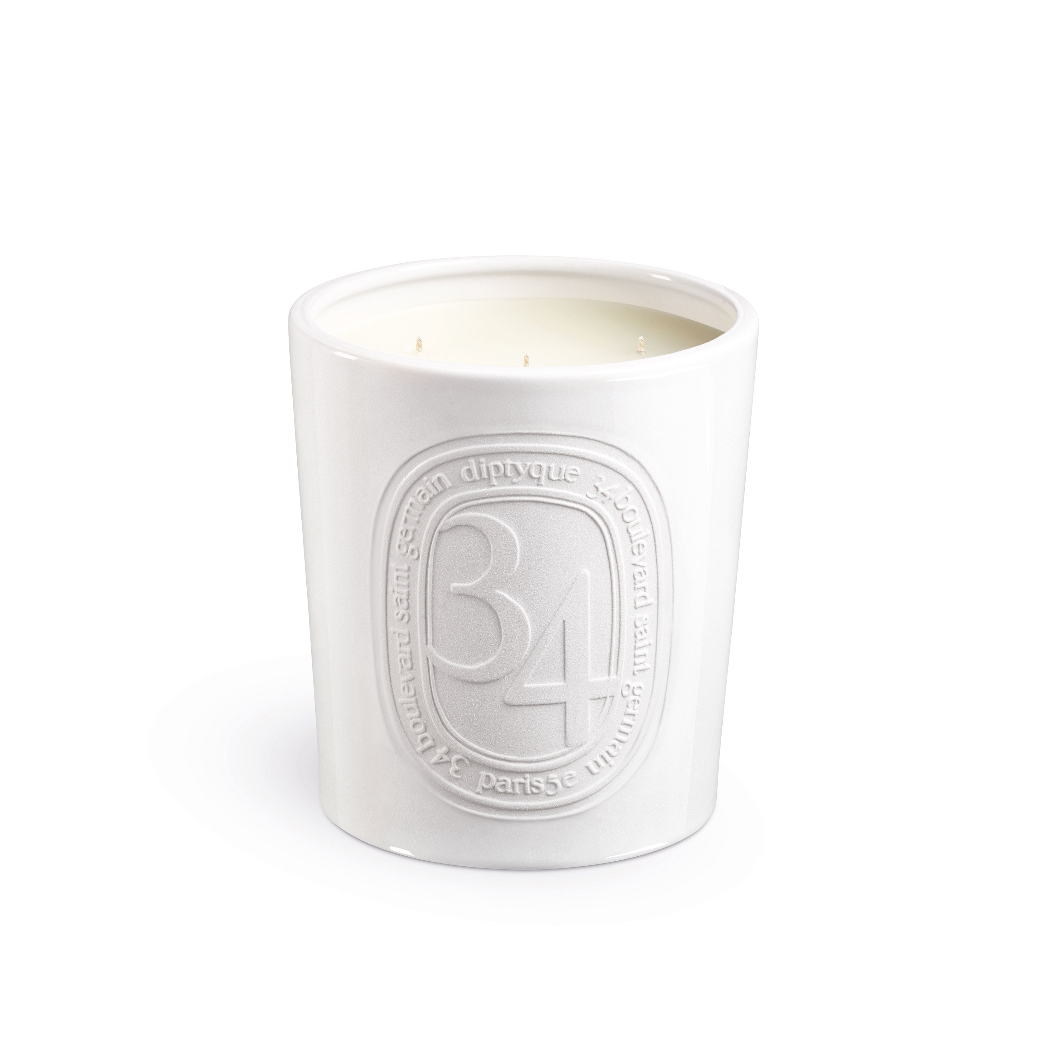 34 Boulevard Saint Germain Scented Candle - Luxury Home Fragrance for Relaxation & Aromatherapy - Perfect for Bedroom, Bathroom & Living Room Décor