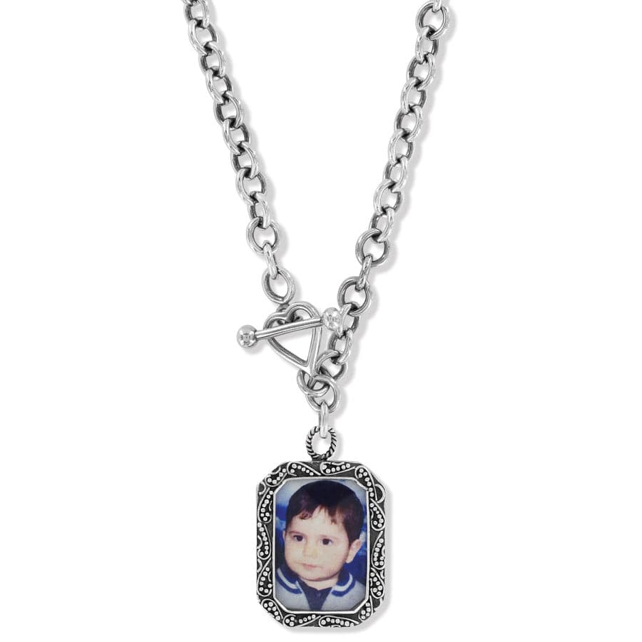 Personalized Photo Necklace - Custom Engraved Picture Pendant for Loved Ones | Perfect Gift for Mom, Wife, Girlfriend on Birthday, Anniversary & Valentine's Day