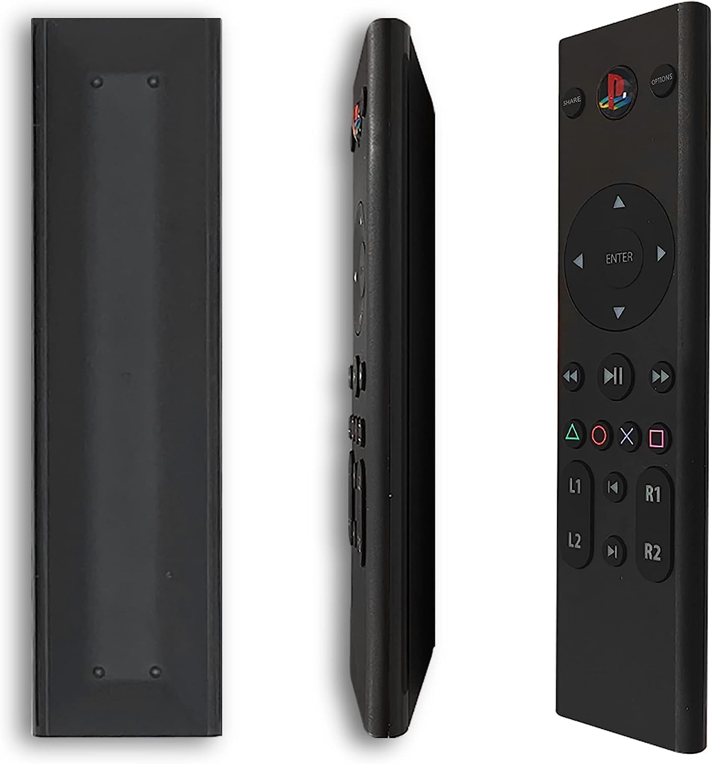 Bluetooth PS5 Remote Control for PlayStation 5 & PlayStation 4 Console - Multimedia Remote with Backlit Buttons for Gaming & Streaming Movies at Home