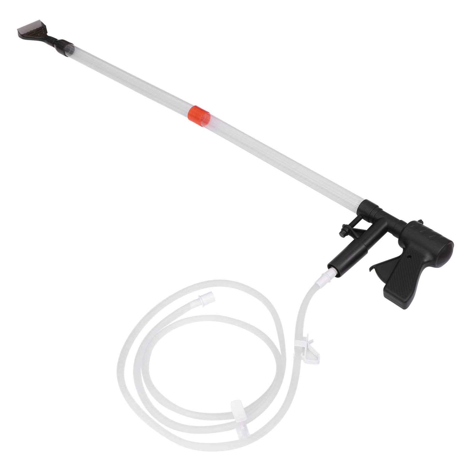 Balacoo Aquarium Gravel Cleaner - Fish Tank Siphon & Water Changer for Easy Cleaning (Black+White) - Perfect for Home Aquariums