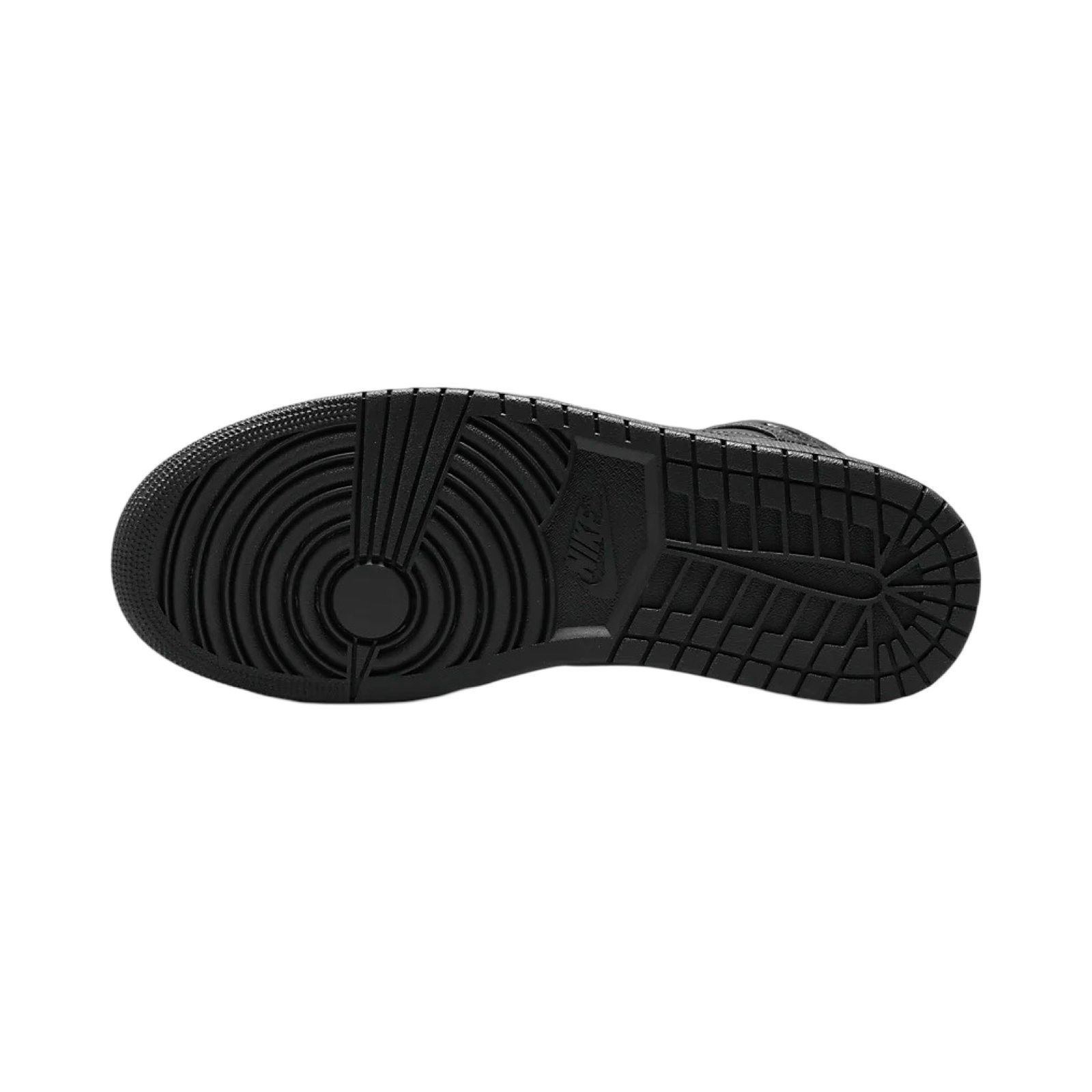 Air Jordan 1 Mid Black Men's Basketball Shoes - Stylish Sneakers for Casual Wear, Street Fashion & Gym Workouts