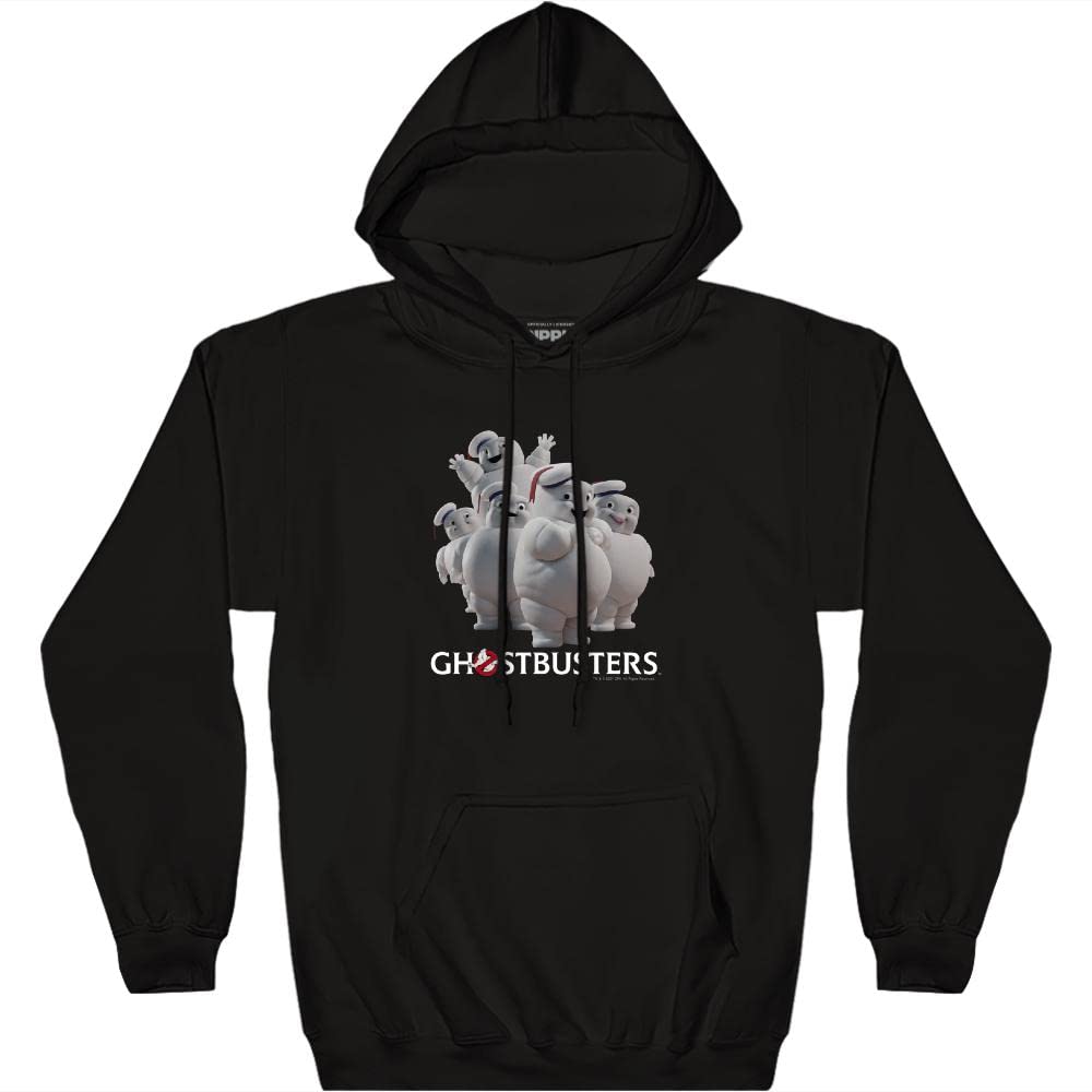 Ghostbusters: Afterlife Mini Puft Marshmallows Unisex Pullover Hoodie - Comfortable & Stylish Movie Merchandise for Fans | Perfect for Cosplay, Halloween & Casual Wear