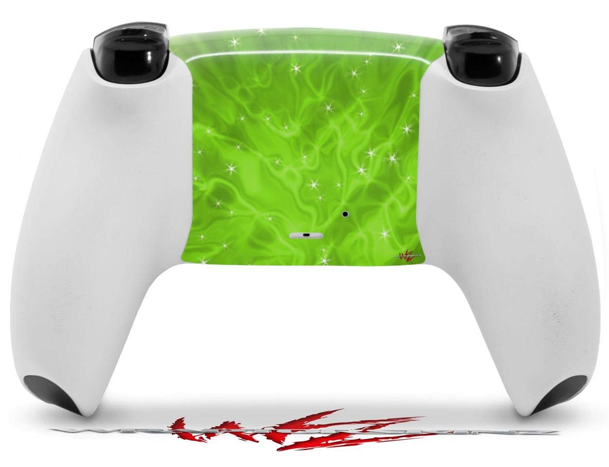 PS5 DualSense Controller Skin Wrap - Stardust Green for Gaming Protection