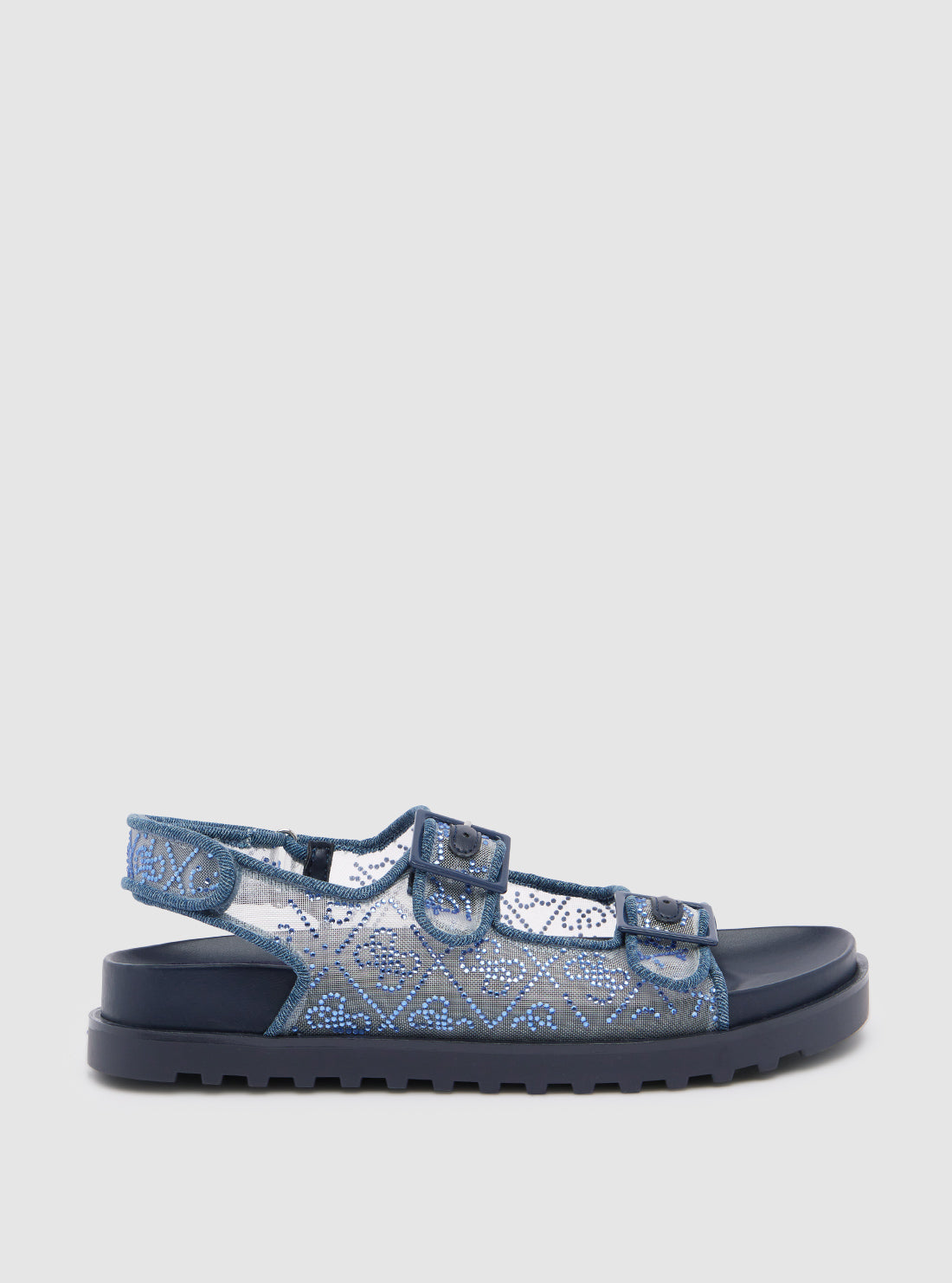 Blue Frella Sandals for Women - Comfortable Summer Beach Sandals with Arch Support | Perfect for Walking, Travel & Vacation Outfits