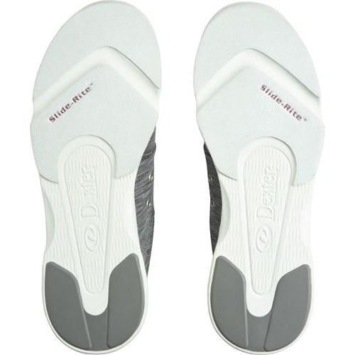 Dexter Men's Winner Grey & White Bowling Shoes - Comfortable & Durable for League Play & Tournaments