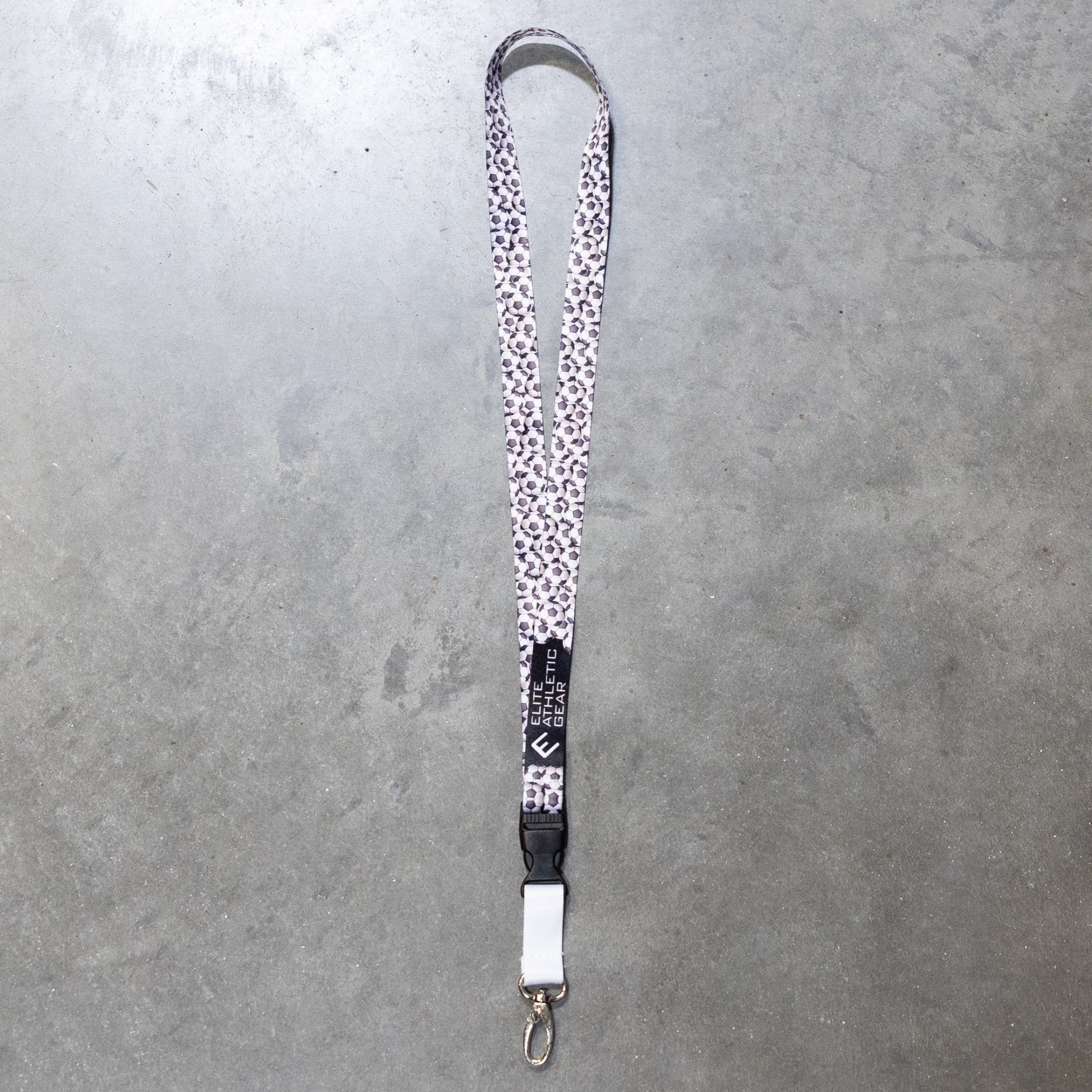 Premium Soccer Lanyard for Keys & ID Badges - Durable Sports Themed Neck Strap for Fans, Players & Coaches - Perfect for Games, Work & School