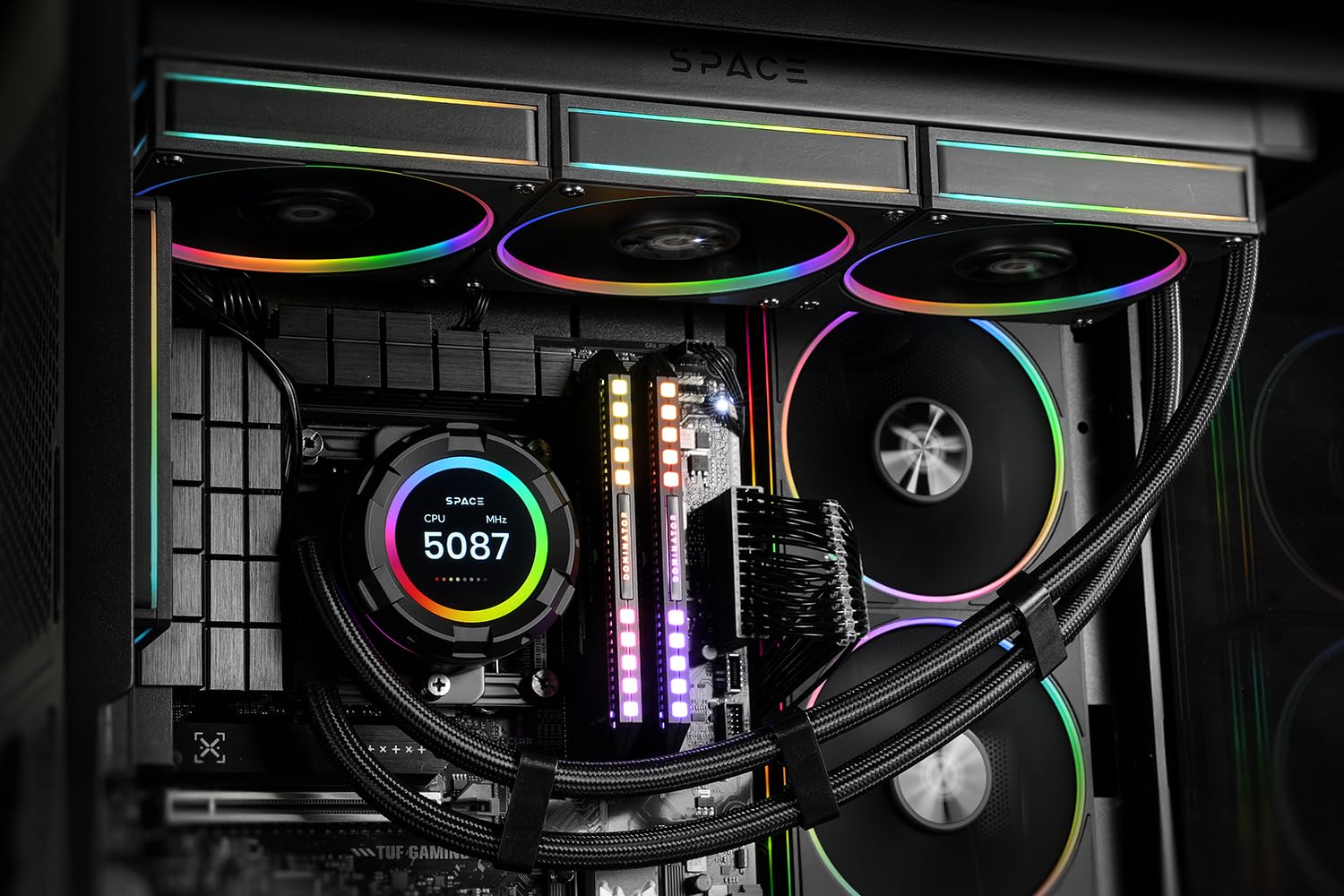 ID-COOLING SL360 RGB AIO Liquid CPU Cooler with 2.1