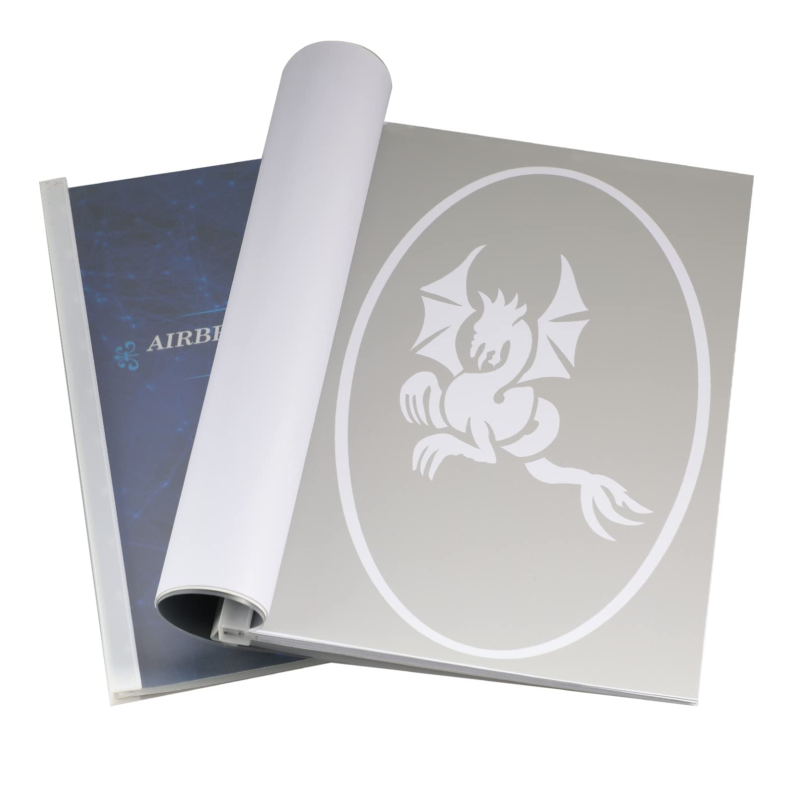 30-Piece Reusable Airbrush Temporary Tattoo Stencils Kit - Face & Body Art Templates for Painting, Cosplay, Halloween Costumes & DIY Crafts - Perfect for Parties, Events & Creative Body Art Projects