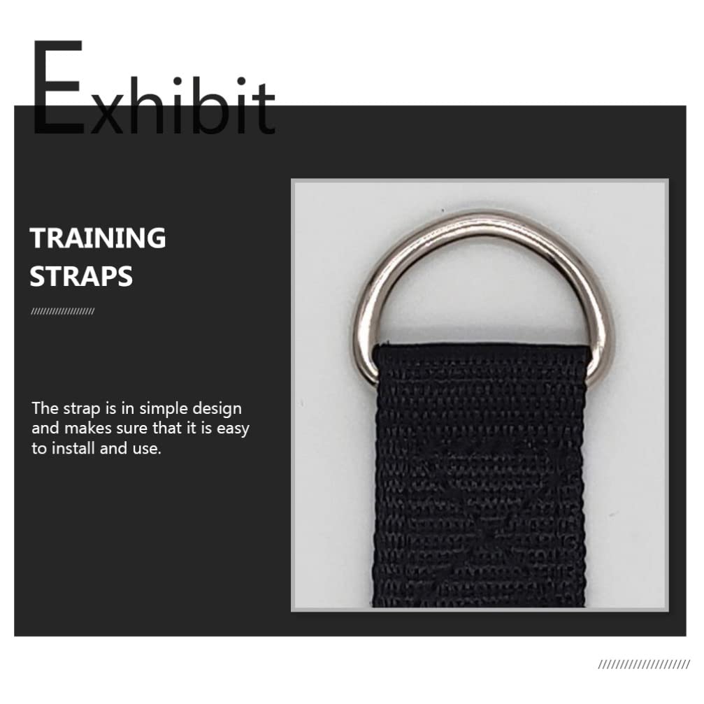 LIOOBO 1 Set Resistance Bands - Gym Ring Straps, Pull Up Assist Bands & Hanging Belt for CrossFit, Calisthenics & Home Workouts - Perfect for Strength Training, Gymnastics & Fitness Exercises