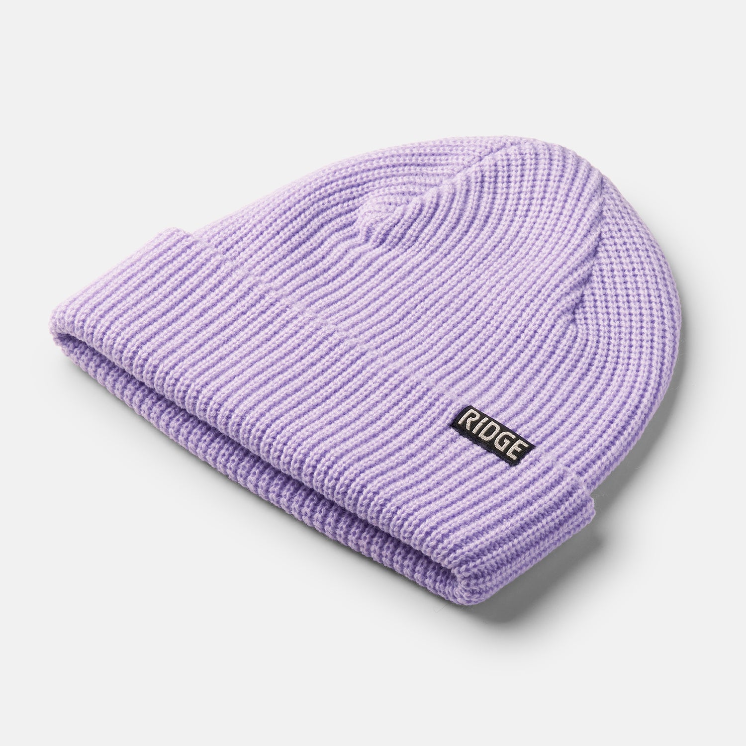 Ridge Classic Cuffed Beanie - Soft Winter Hat for Men & Women - Warm Lavender Knit Skull Cap - Perfect for Outdoor Activities, Skiing, Hiking & Casual Wear