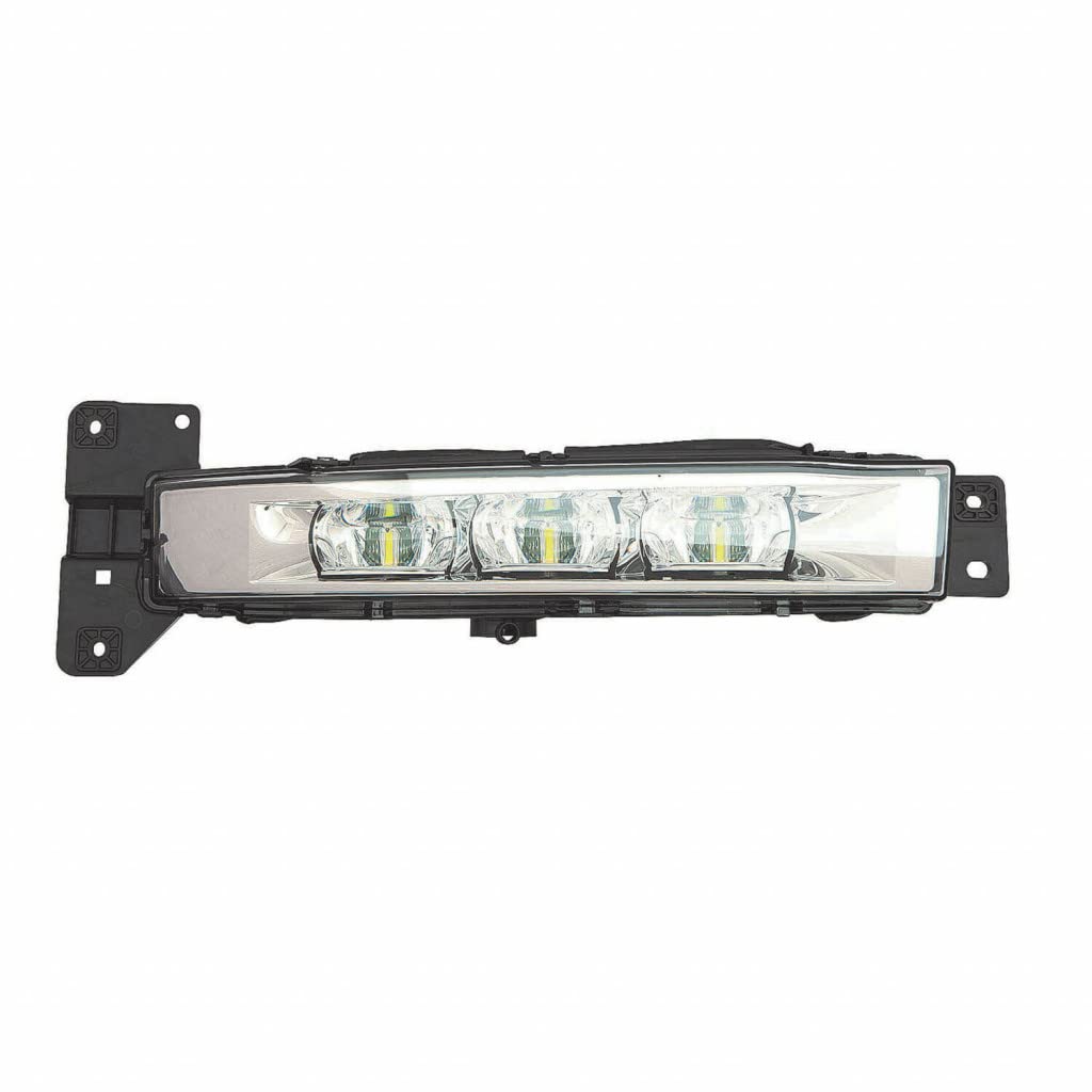 Dodge Charger Fog Light Assembly Passenger Side LED 2015-2021 Models | CH2593151 68214428AB | Replacement for Daytime & Night Driving Safety