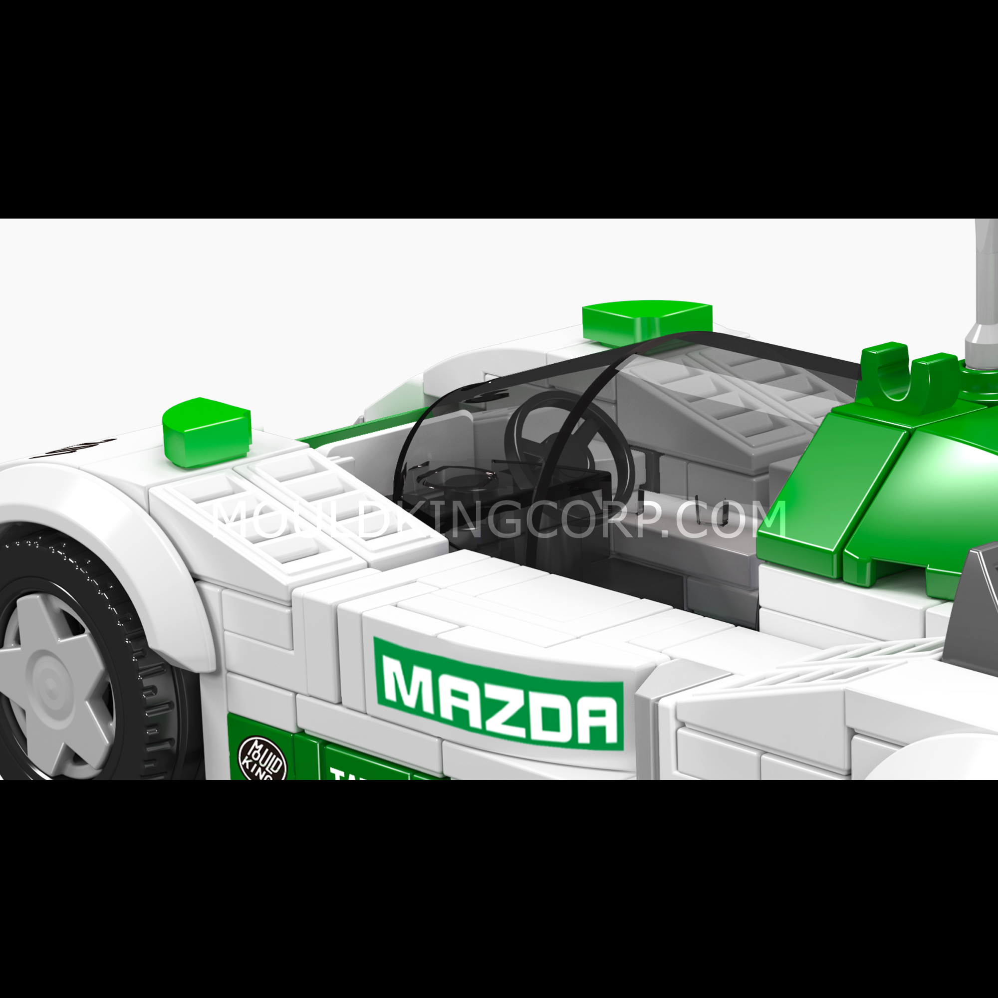 Mould King 27073 787B Race Car Model Building Kit - 325 Piece Sports Car Construction Set for Adults & Teens | Perfect for DIY Projects, Home Decor, and Collector Display