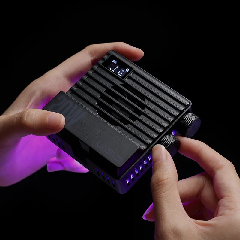 Ulanzi LE20 20W Pocket RGB Video Light - 3200 Lux, CRI 95+, L090 - Portable LED Lighting for YouTube, TikTok, Photography & Vlogging