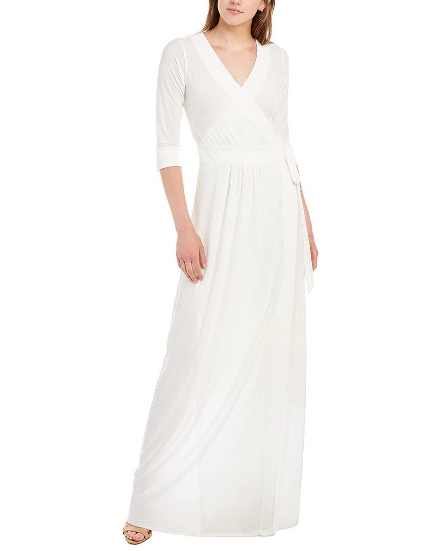 Melissa Masse Jersey Wrap Dress - Elegant & Comfortable for Daily Wear
