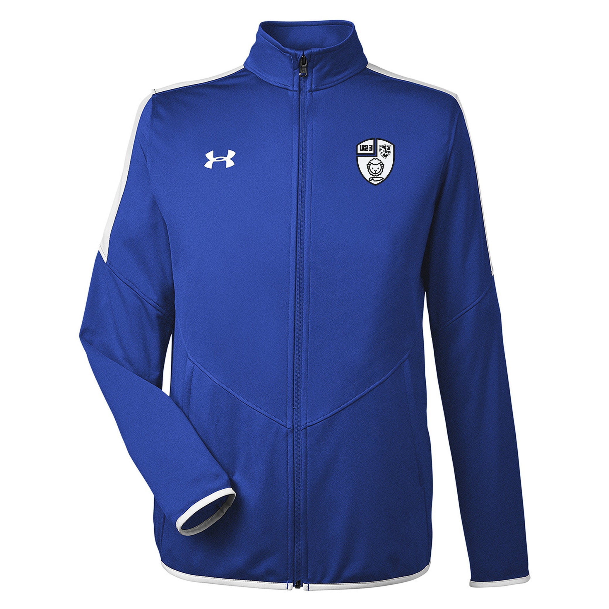 Black & Blue U23 Rival Knit Jacket - Men's Lightweight Athletic Pullover for Running & Training - Perfect for Gym, Jogging & Outdoor Sports