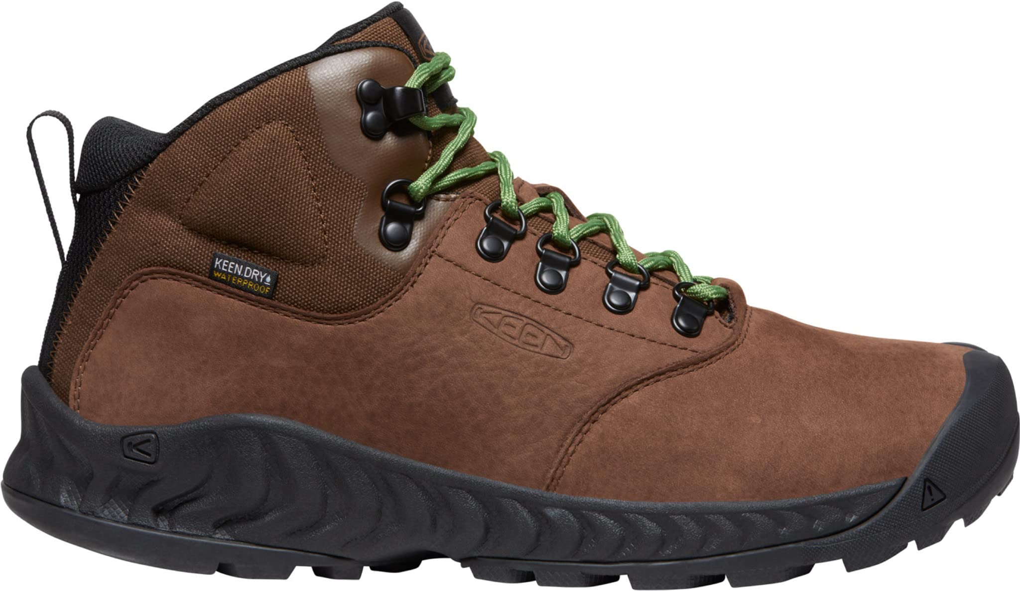 KEEN Men's Nxis Explore Mid Height Waterproof Hiking Boots - Lightweight & Fast Drying for Backpacking, Trekking & Outdoor Adventures