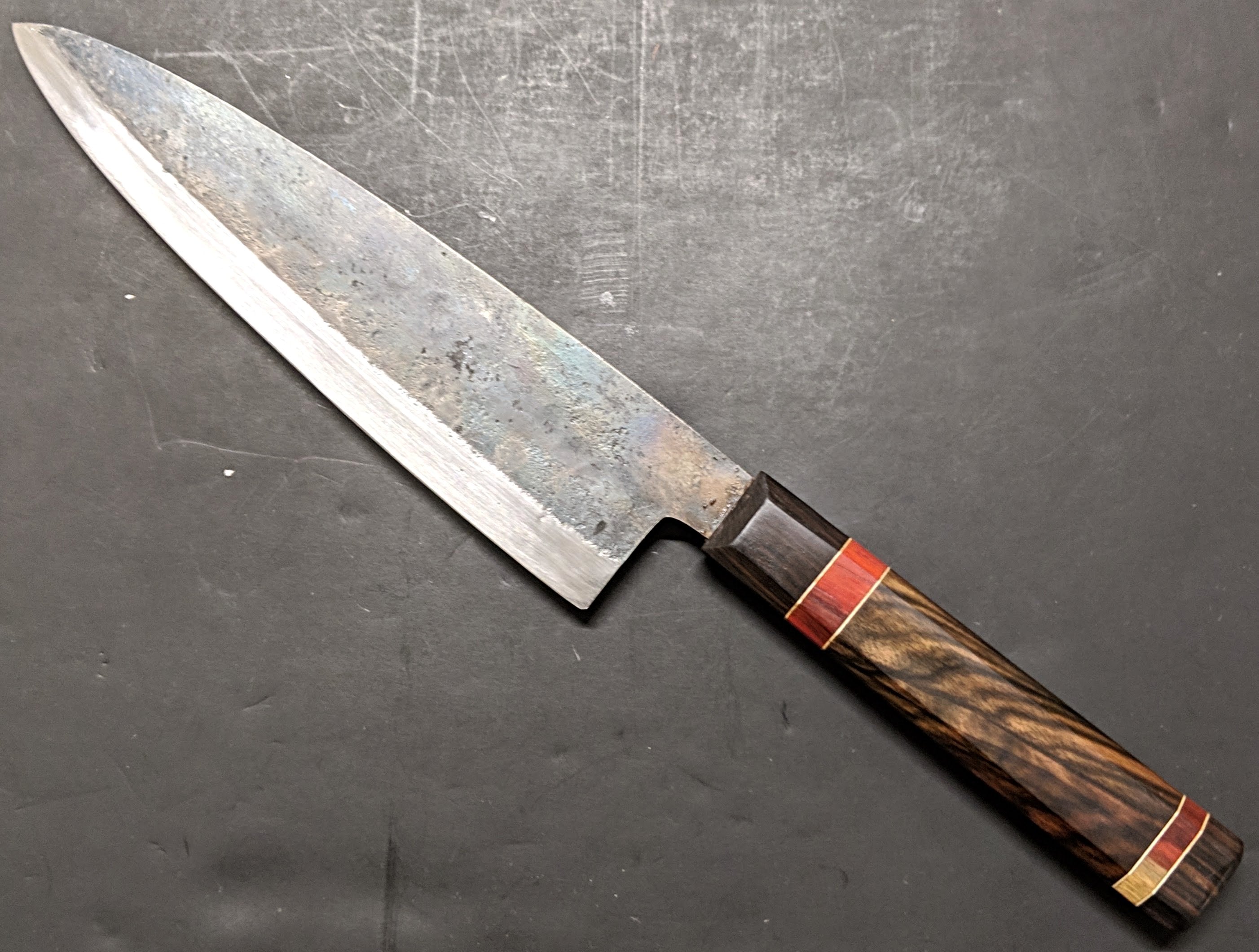 Premium Dao Vua 210mm Gyuto Japanese Chef Knife - High Carbon Steel Blade for Professional Cooking, Slicing & Meat Cutting - Perfect for Home Chefs & Culinary Enthusiasts
