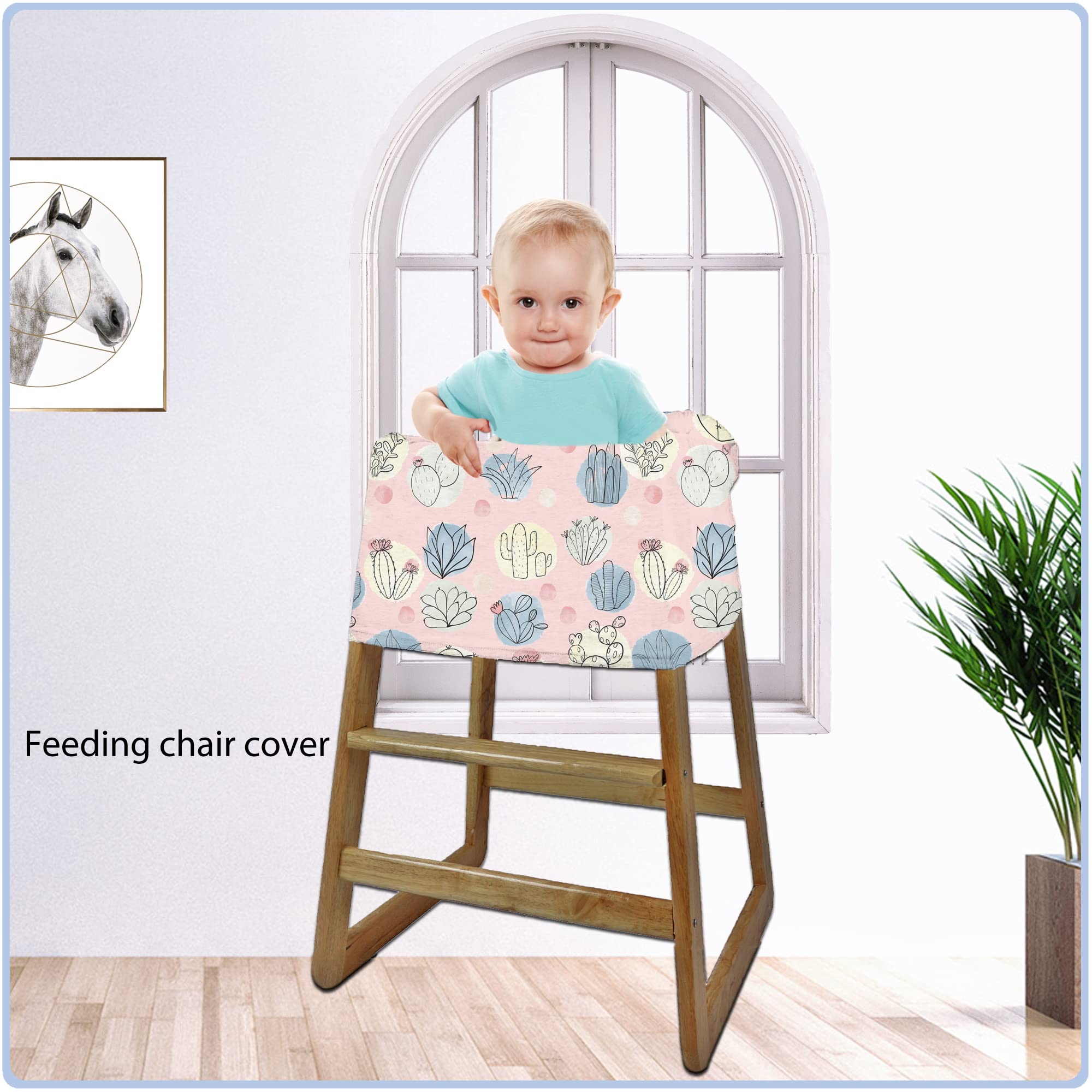Premium Baby Car Seat Covers - Multi-Functional Nursing Canopy & Breastfeeding Cover | Perfect Baby Shower Gift for Boys & Girls (Cactus Design) | Ideal for Travel, Shopping & Outdoor Activities