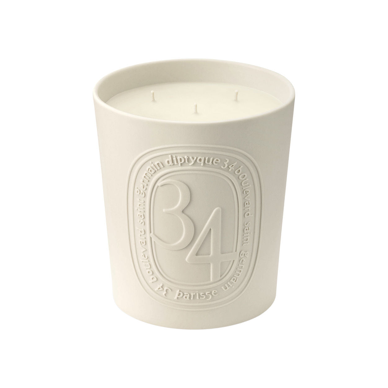 34 Boulevard Saint Germain Scented Candle - Luxury Home Fragrance for Relaxation & Aromatherapy - Perfect for Bedroom, Bathroom & Living Room Décor